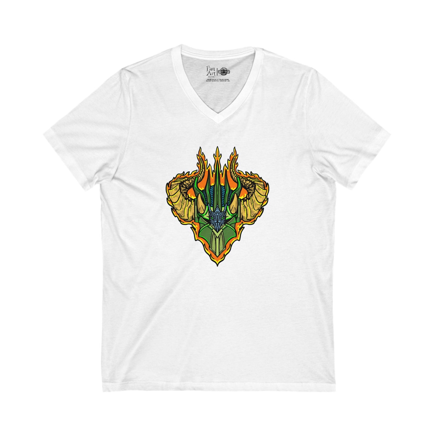 Sir Benegarr | Mythic Legions | Fan Art | V-Neck T-Shirt