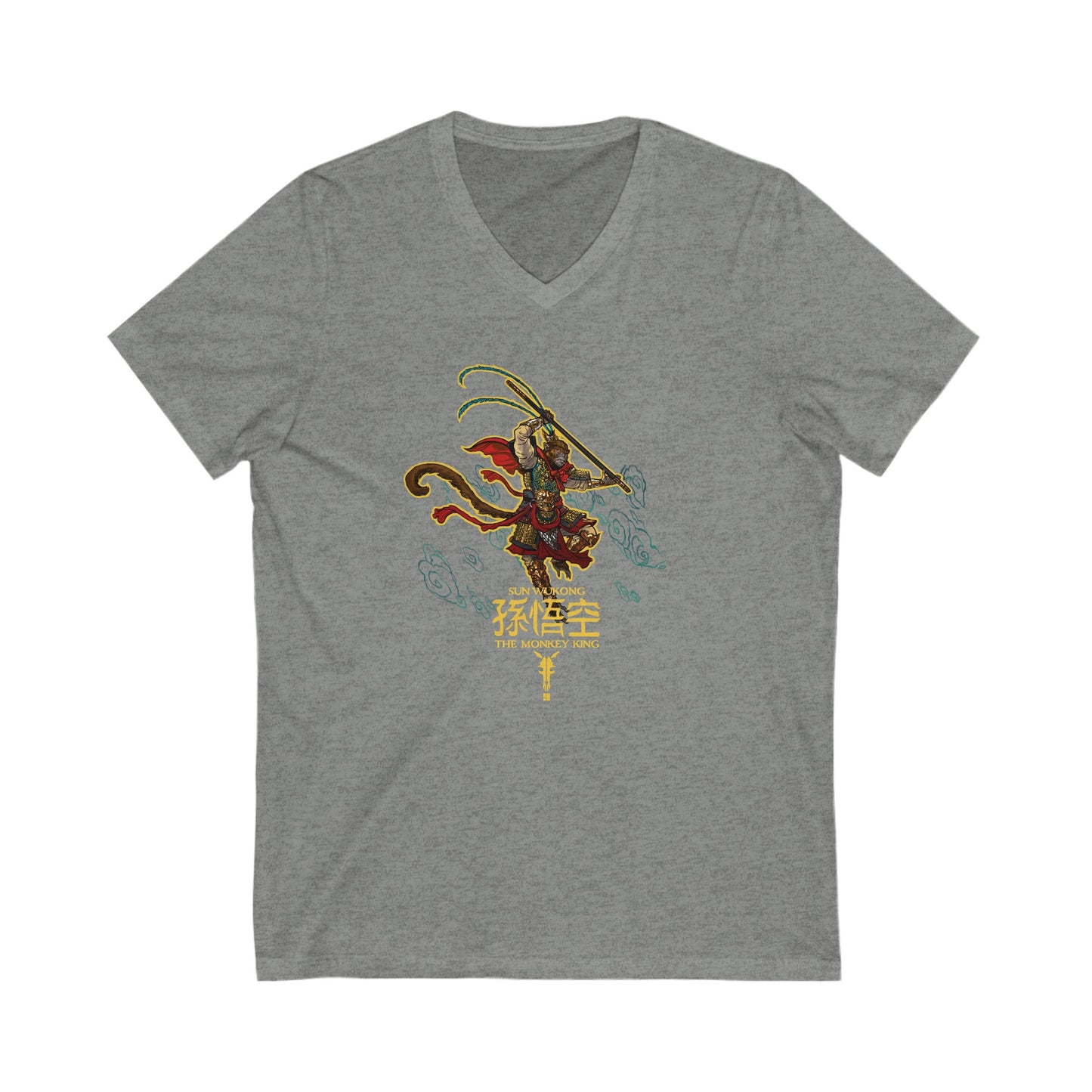 Monkey King, The v1 | Figura Obscura | V-Neck T-Shirt