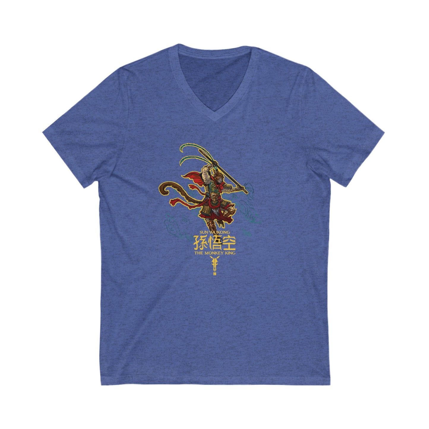 Monkey King, The v1 | Figura Obscura | V-Neck T-Shirt