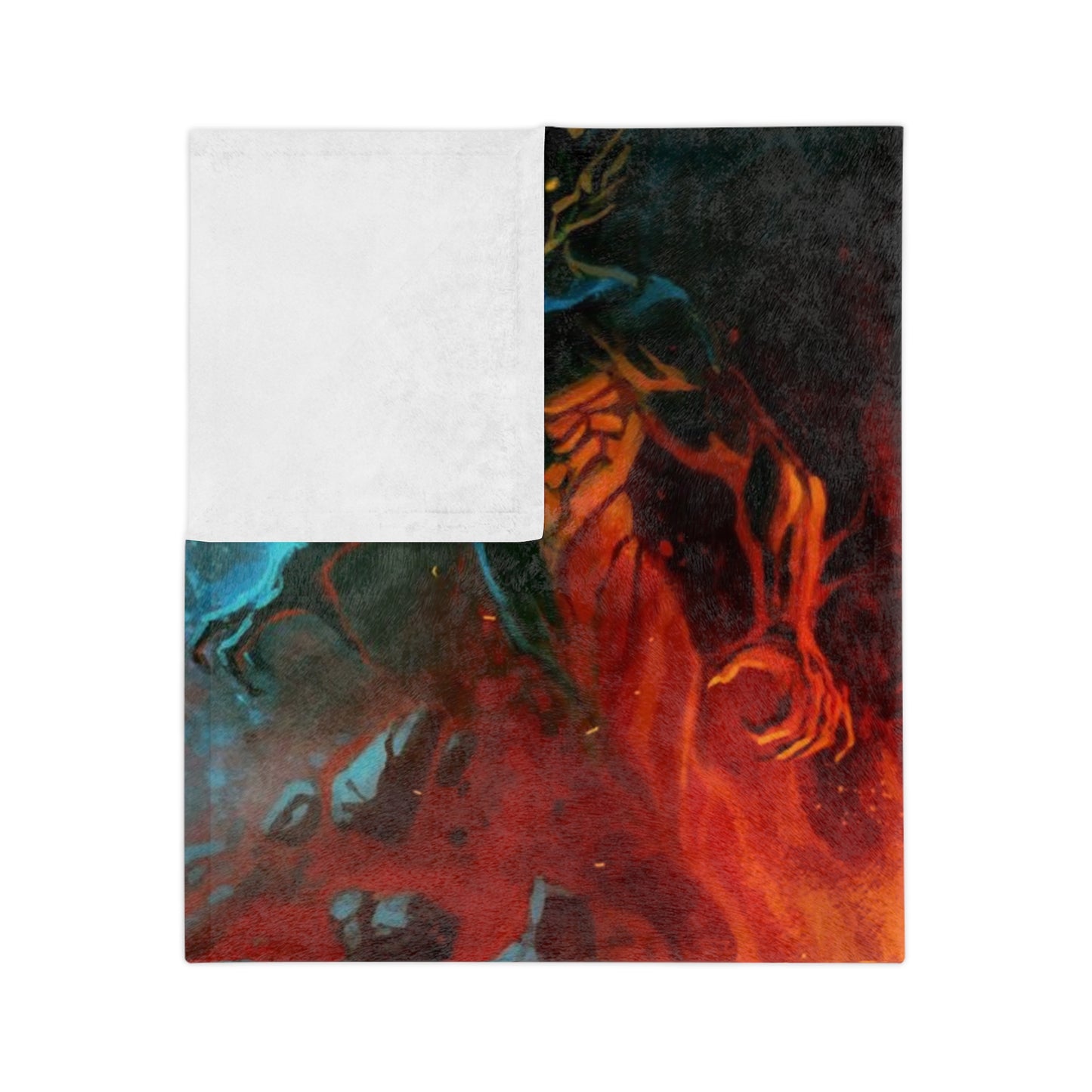 Mythic Legions Inner Box Art v1 | Mythic Legions | Velveteen Microfiber Blanket