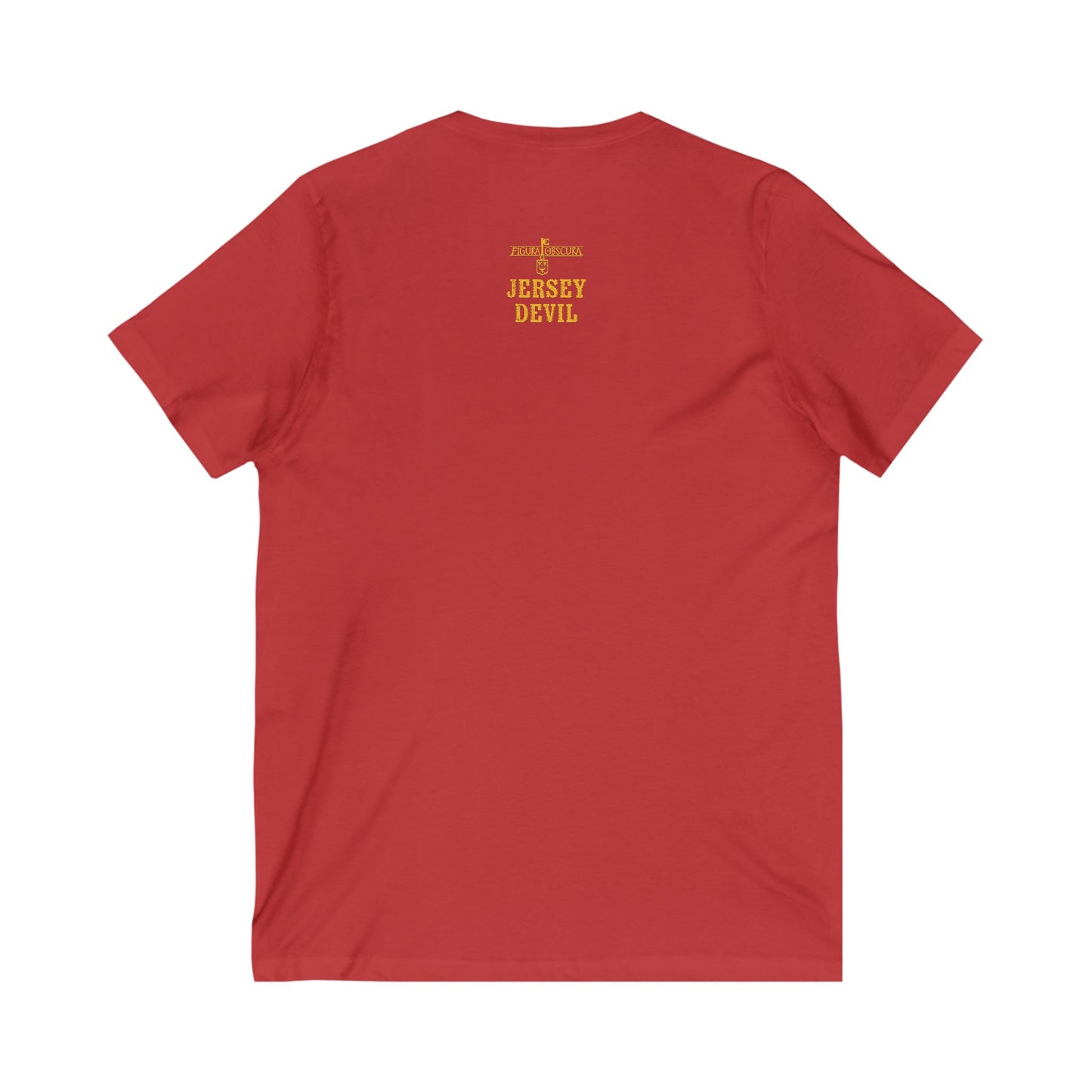 The Jersey Devil | Figura Obscura | V-Neck T-Shirt