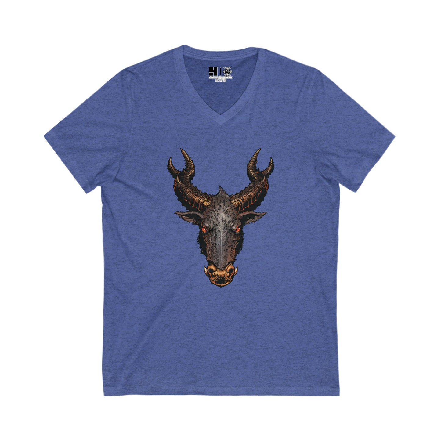 The Jersey Devil | Figura Obscura | V-Neck T-Shirt
