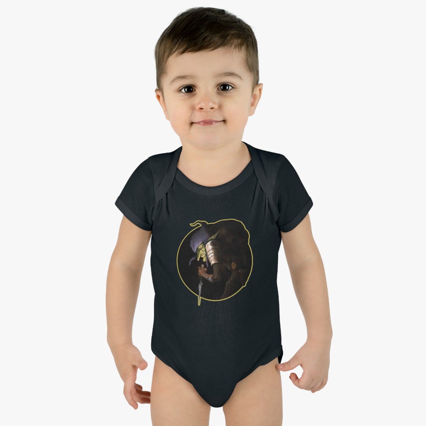 Thieving Goblin | Fan Art | Mythic Legions | Baby Bodysuit
