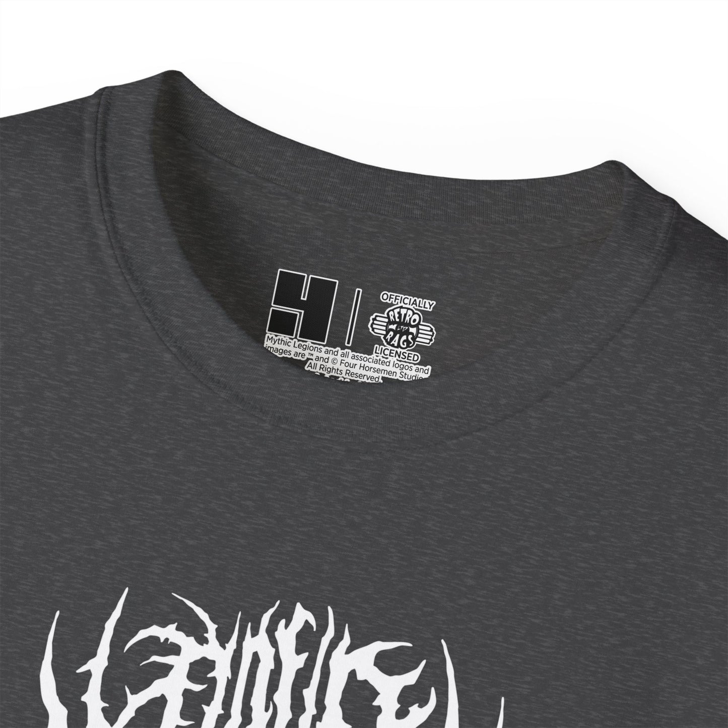 4H Metal Logo White | Mythic Legions | Standard T-Shirt