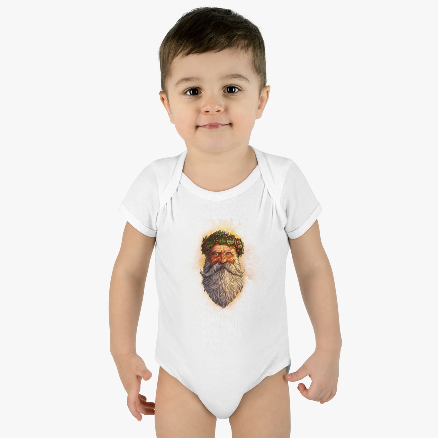 Father Christmas v2 | Figura Obscura | Baby Bodysuit