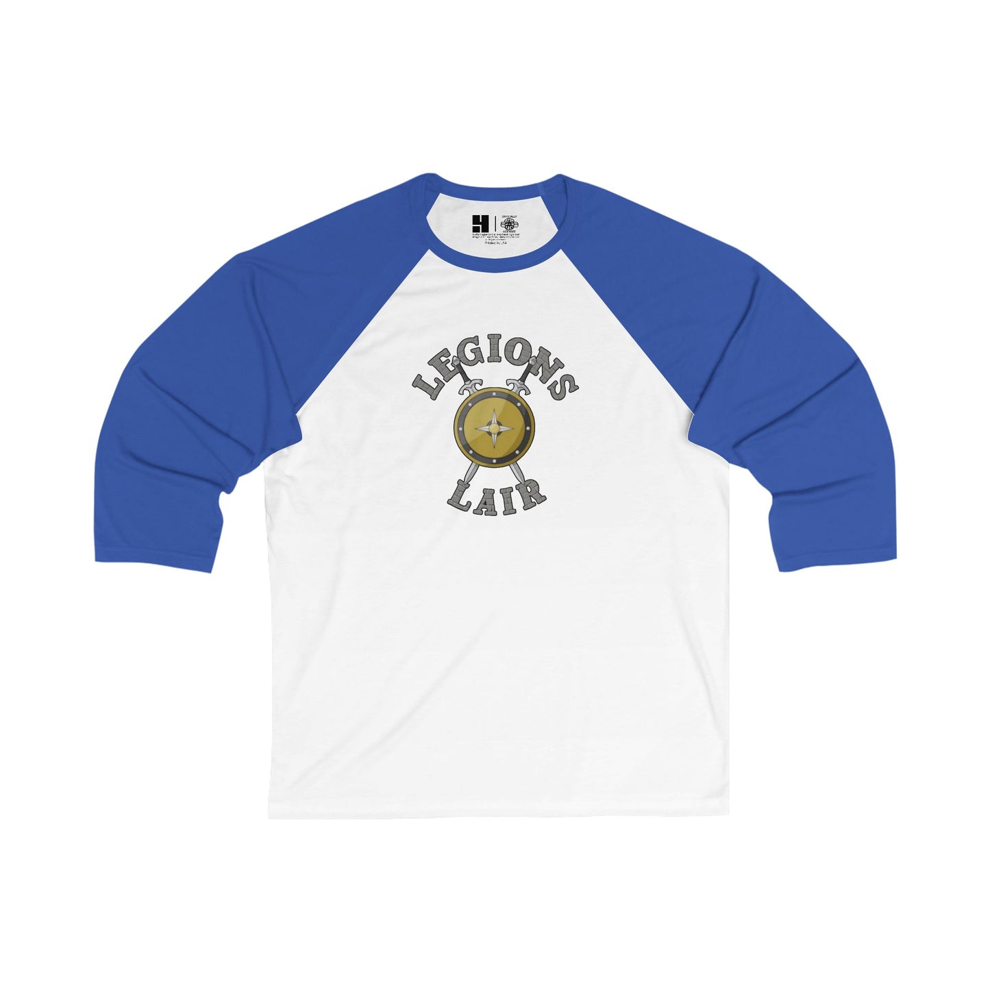 Legions Lair | Fan Art | Mythic Legions | 3\4 Sleeve Baseball T-Shirt