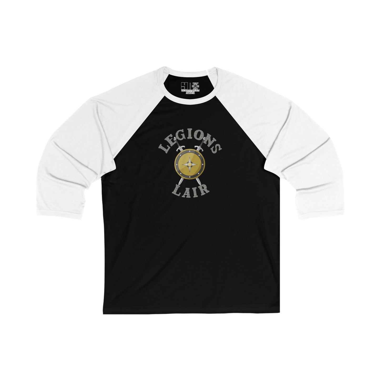 Legions Lair | Fan Art | Mythic Legions | 3\4 Sleeve Baseball T-Shirt