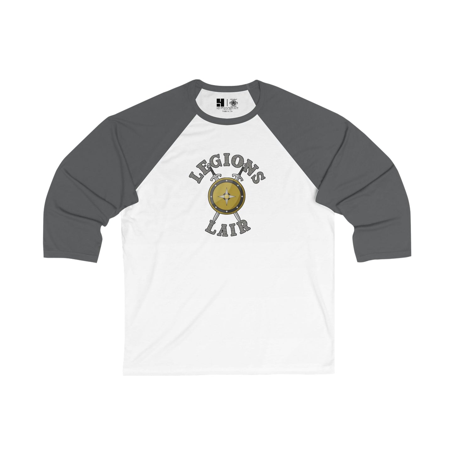 Legions Lair | Fan Art | Mythic Legions | 3\4 Sleeve Baseball T-Shirt