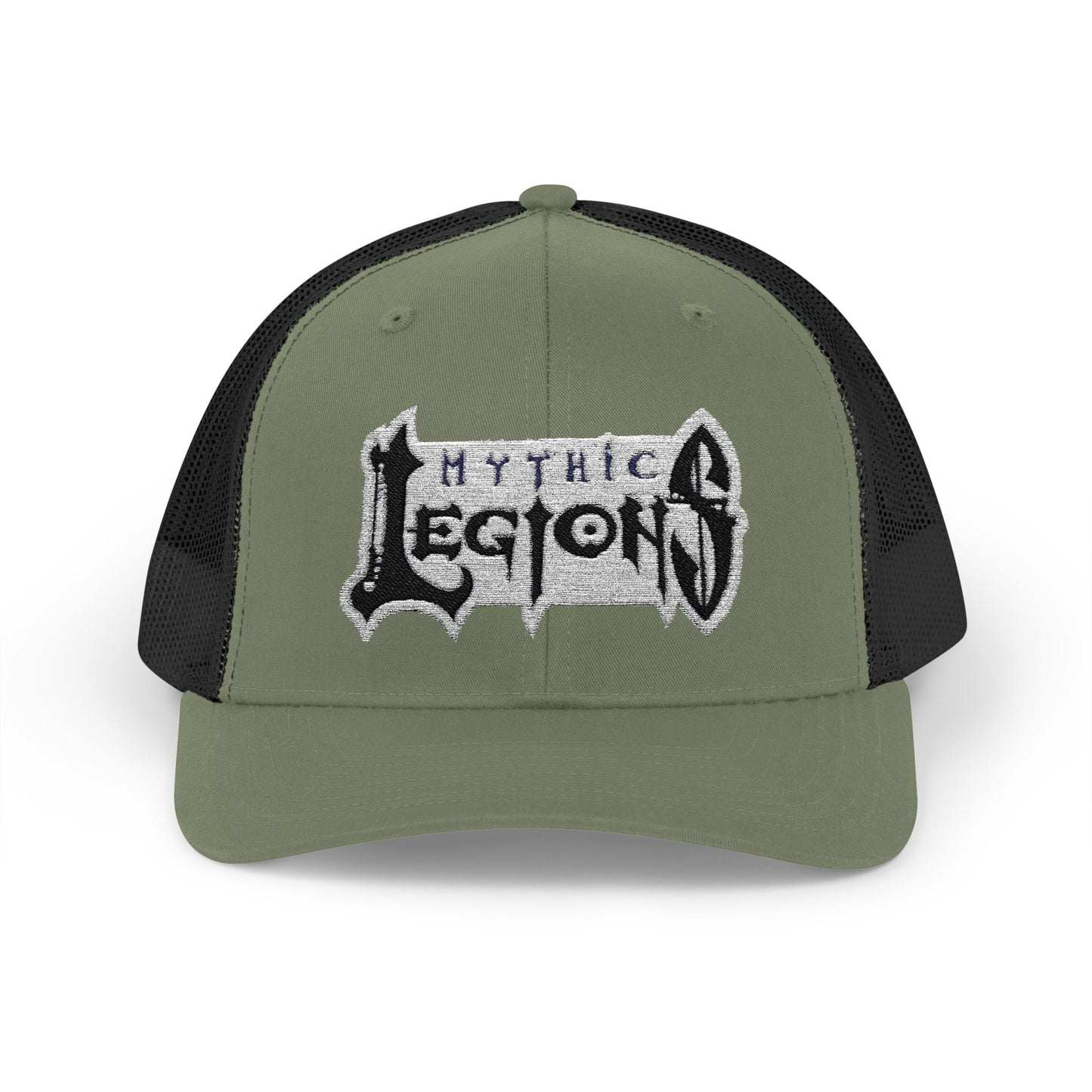 Embroidered Snapback Trucker Cap | Mythic Legions OG Logo