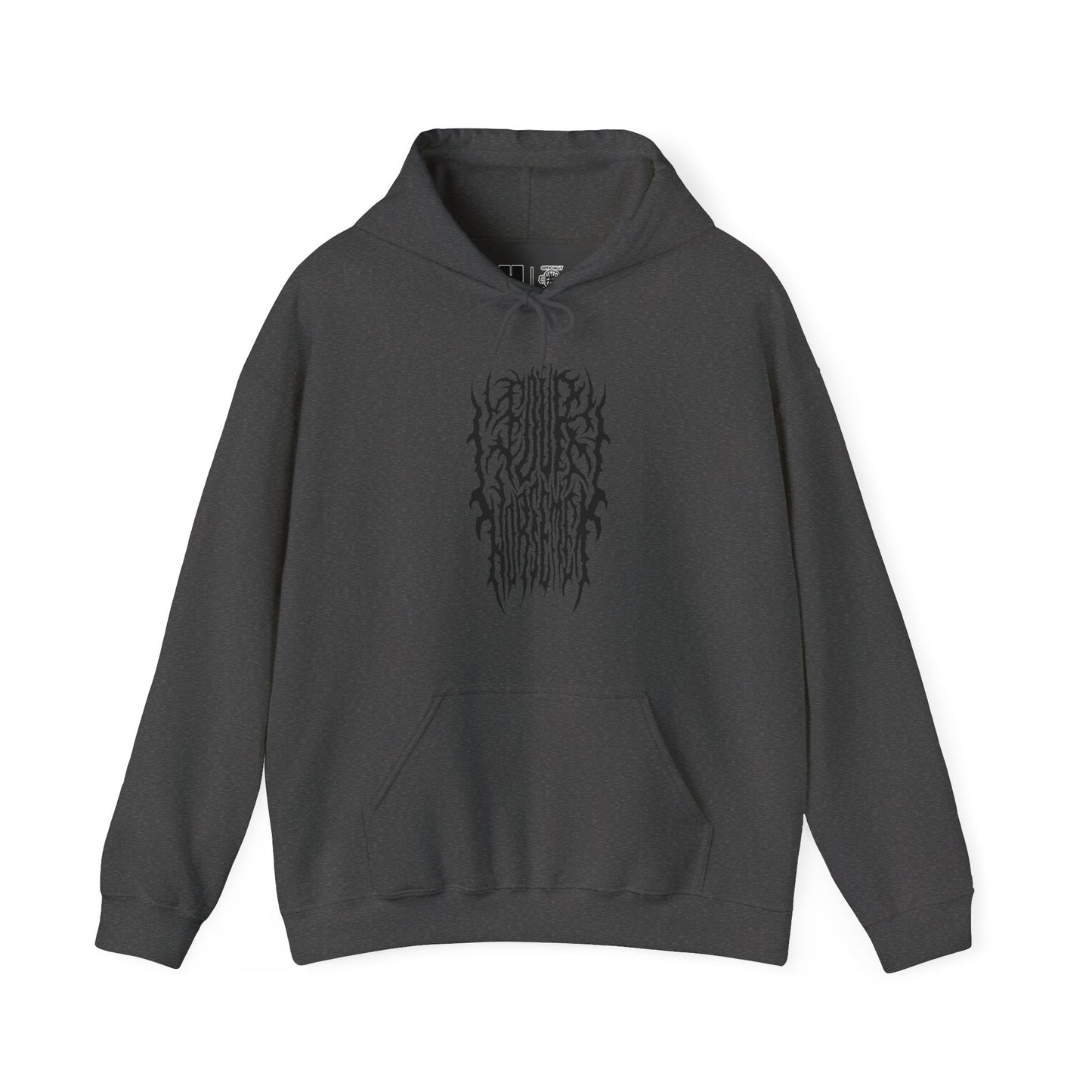 4H Metal Logo Black | Mythic Legions | Pullover Hooodie