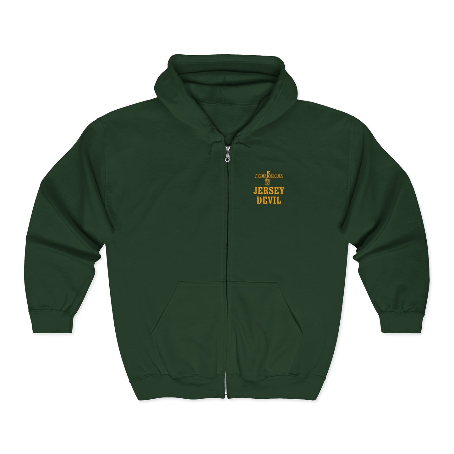 The Jersey Devil | Figura Obscura | Full Zip Hoodie