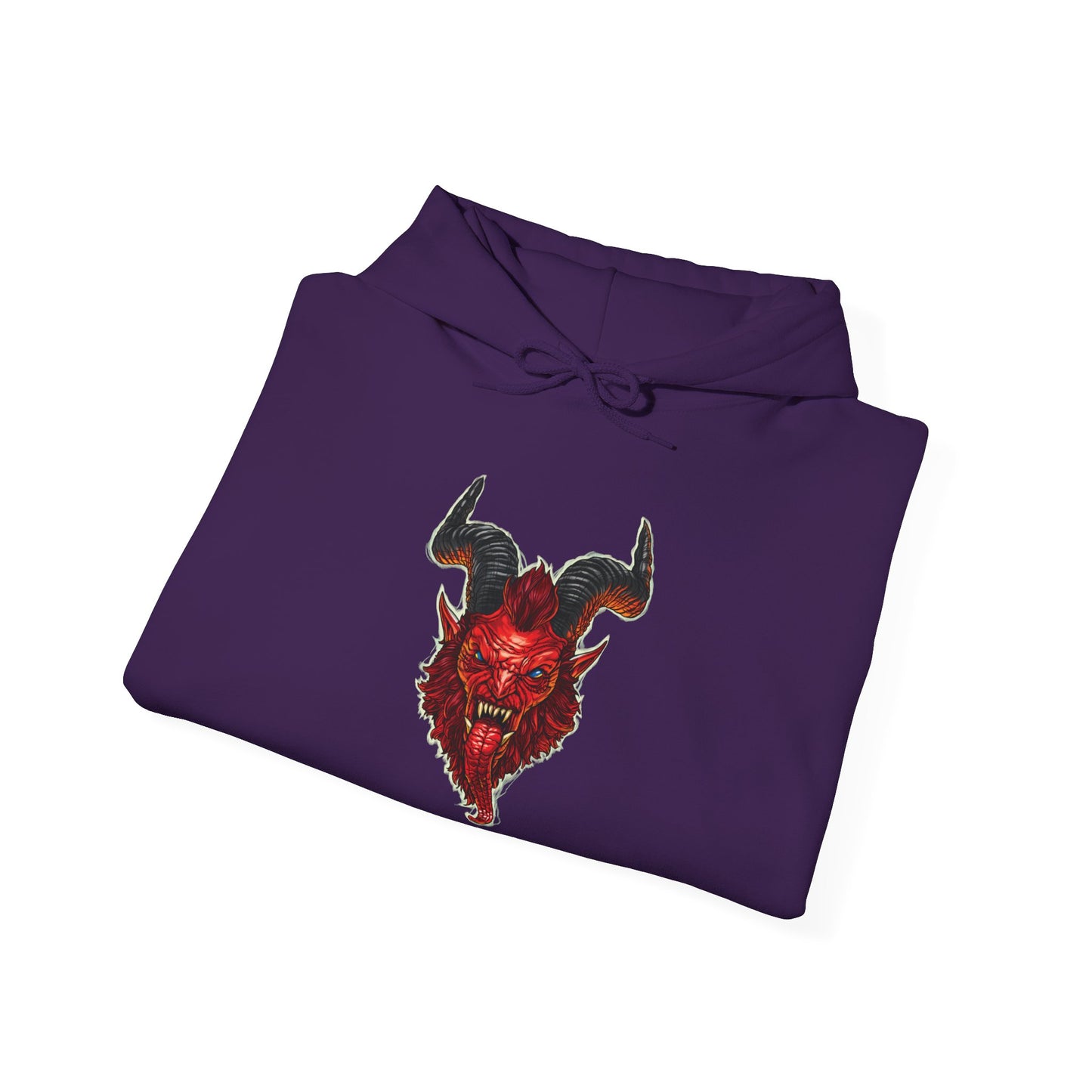 Krampus v2 Red | Figura Obscura | Pullover Hoodie