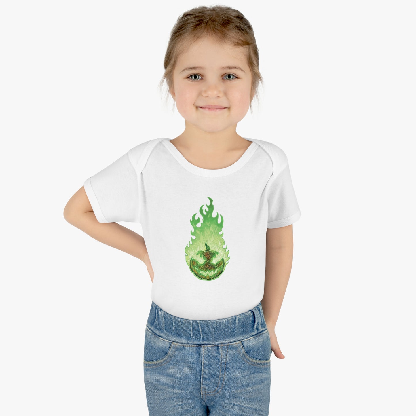 Headless Horseman, The | Green | Figura Obscura | Baby Bodysuit