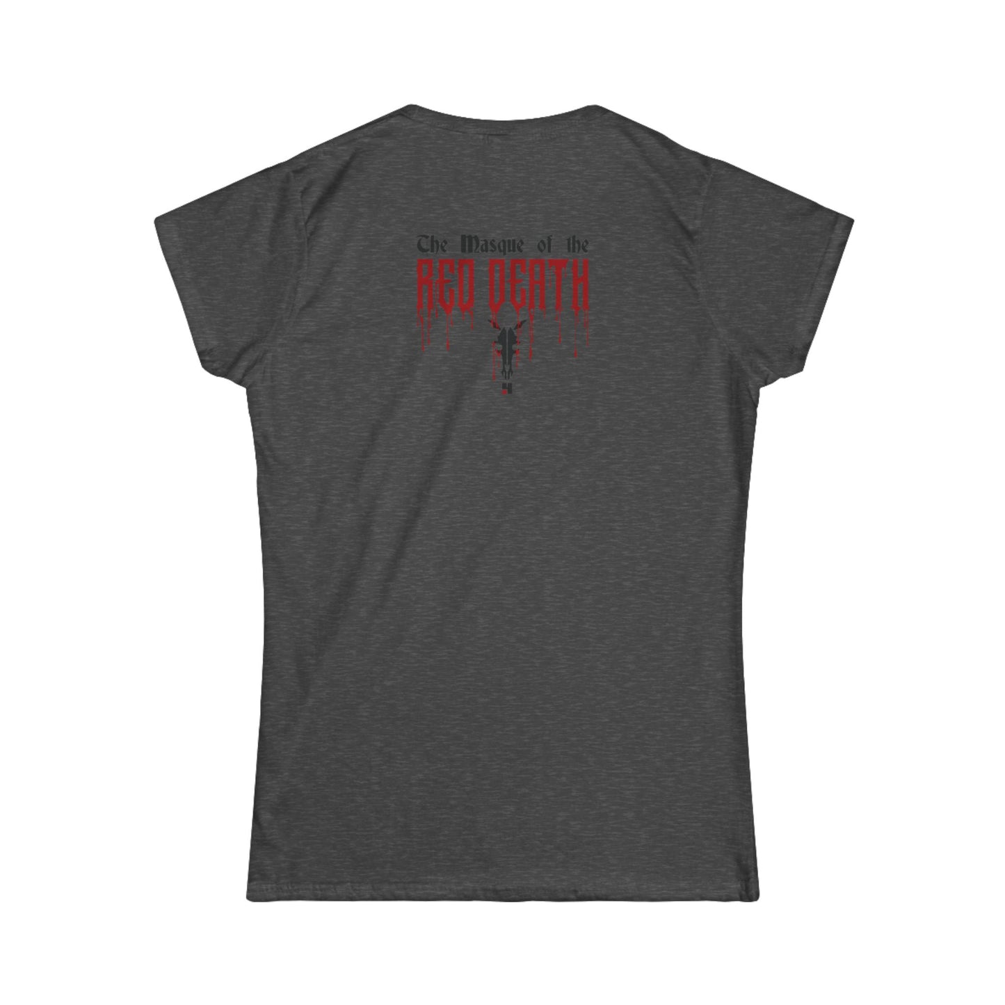 Masque of the Red Death, The | Black/Red | Figura Obscura | Women's T-Shirt