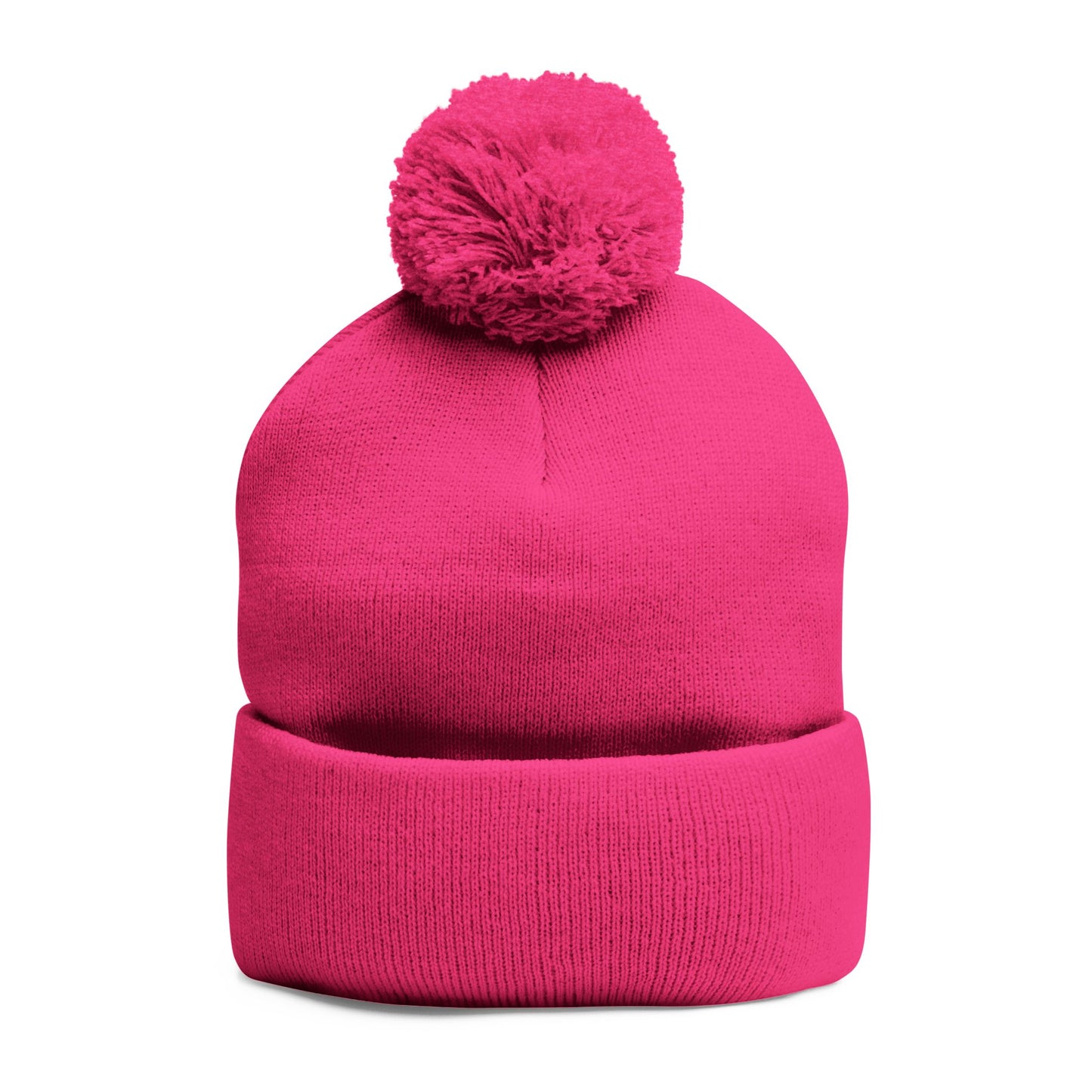 Embroidered Pom-Pom Knit Beanie | Mythic Legions OG Logo