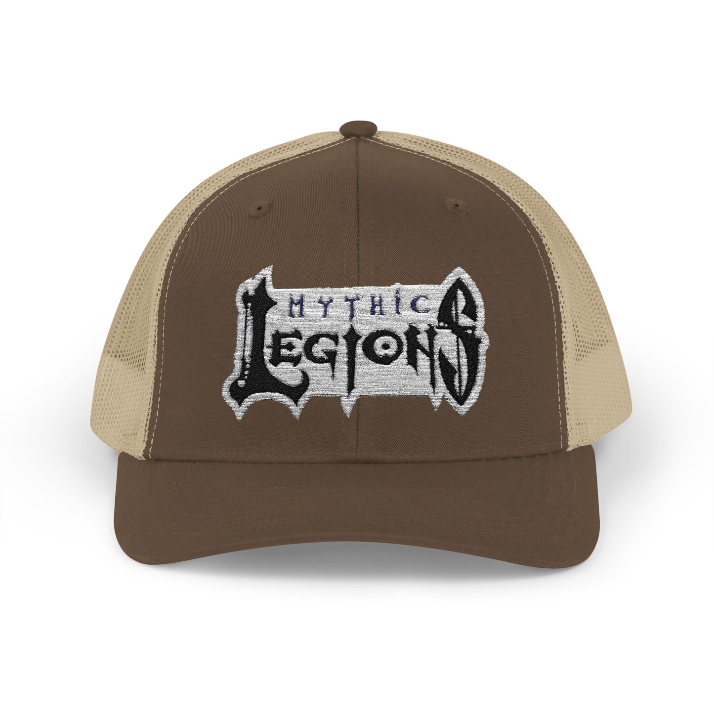 Embroidered Snapback Trucker Cap | Mythic Legions OG Logo