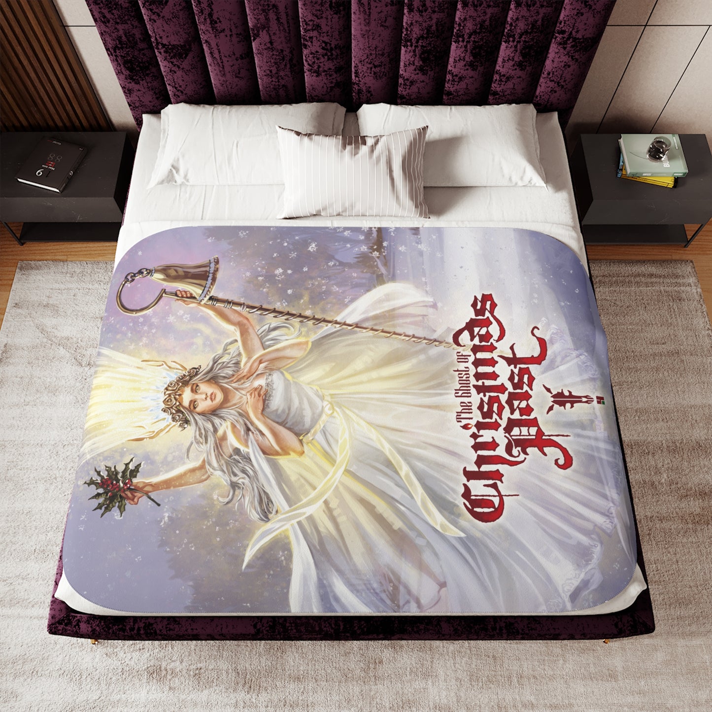 Christmas Past | Figura Obscura | Sherpa Blanket