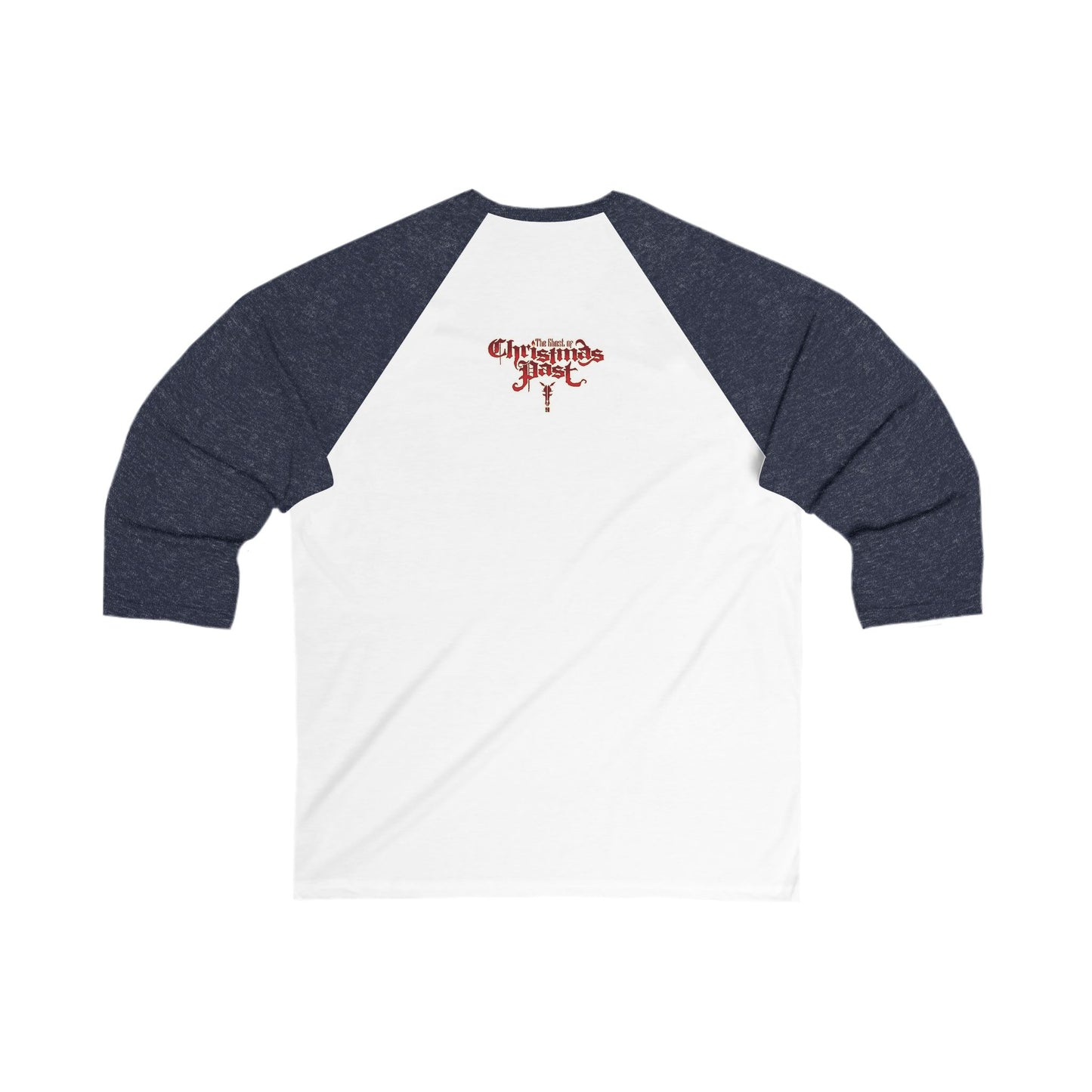 Christmas Past | Figura Obscura | 3\4 Sleeve Baseball T-Shirt