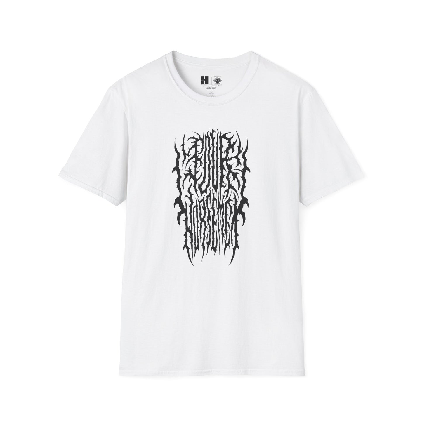 4H Metal Logo Black | Mythic Legions | Soft T-Shirt