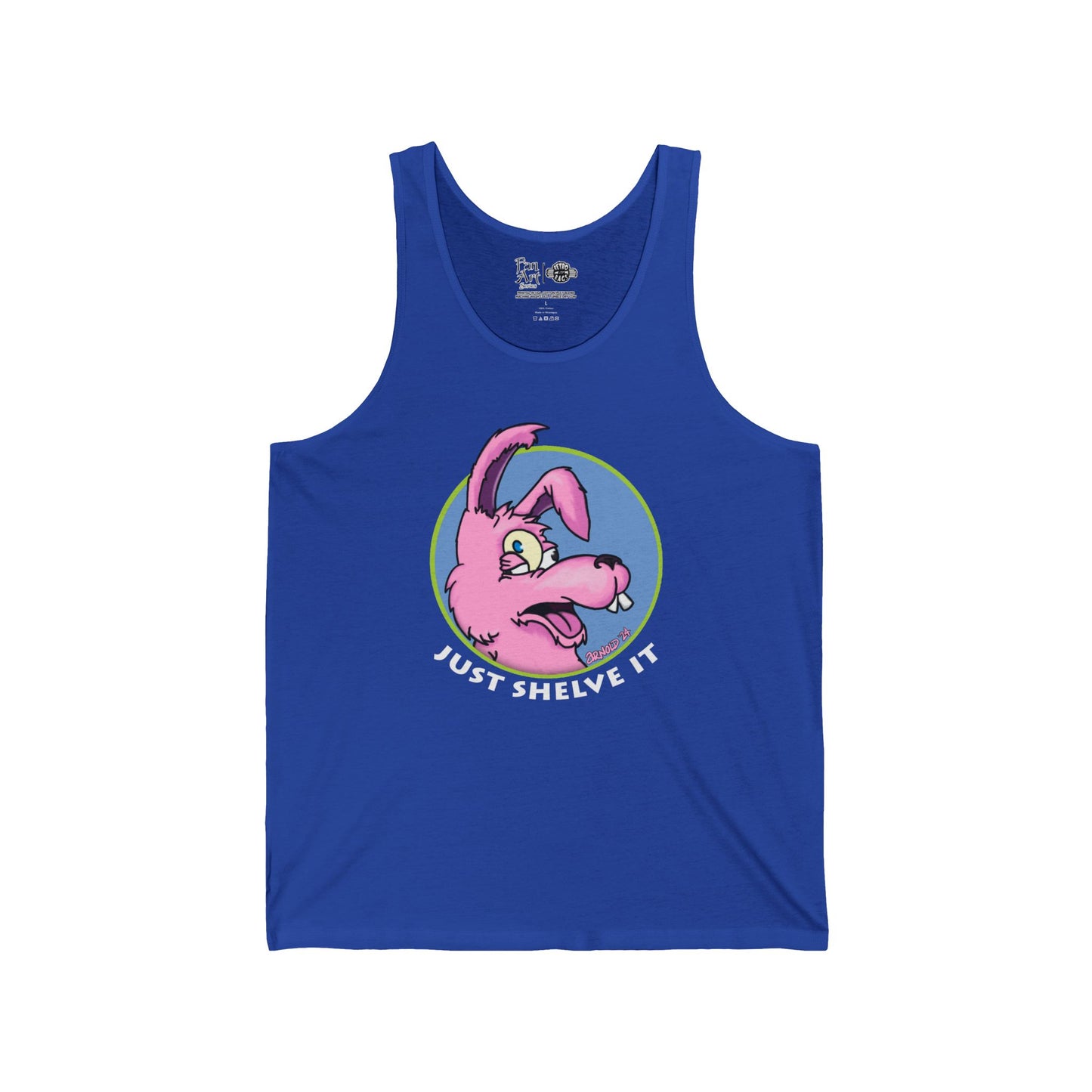 Just Shelve It Logo | Mythic Legions | Fan Art | Tank Top