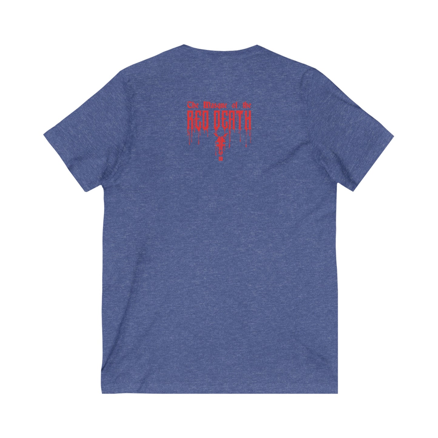 Masque of the Red Death, The | Red | Figura Obscura | V-Neck T-Shirt