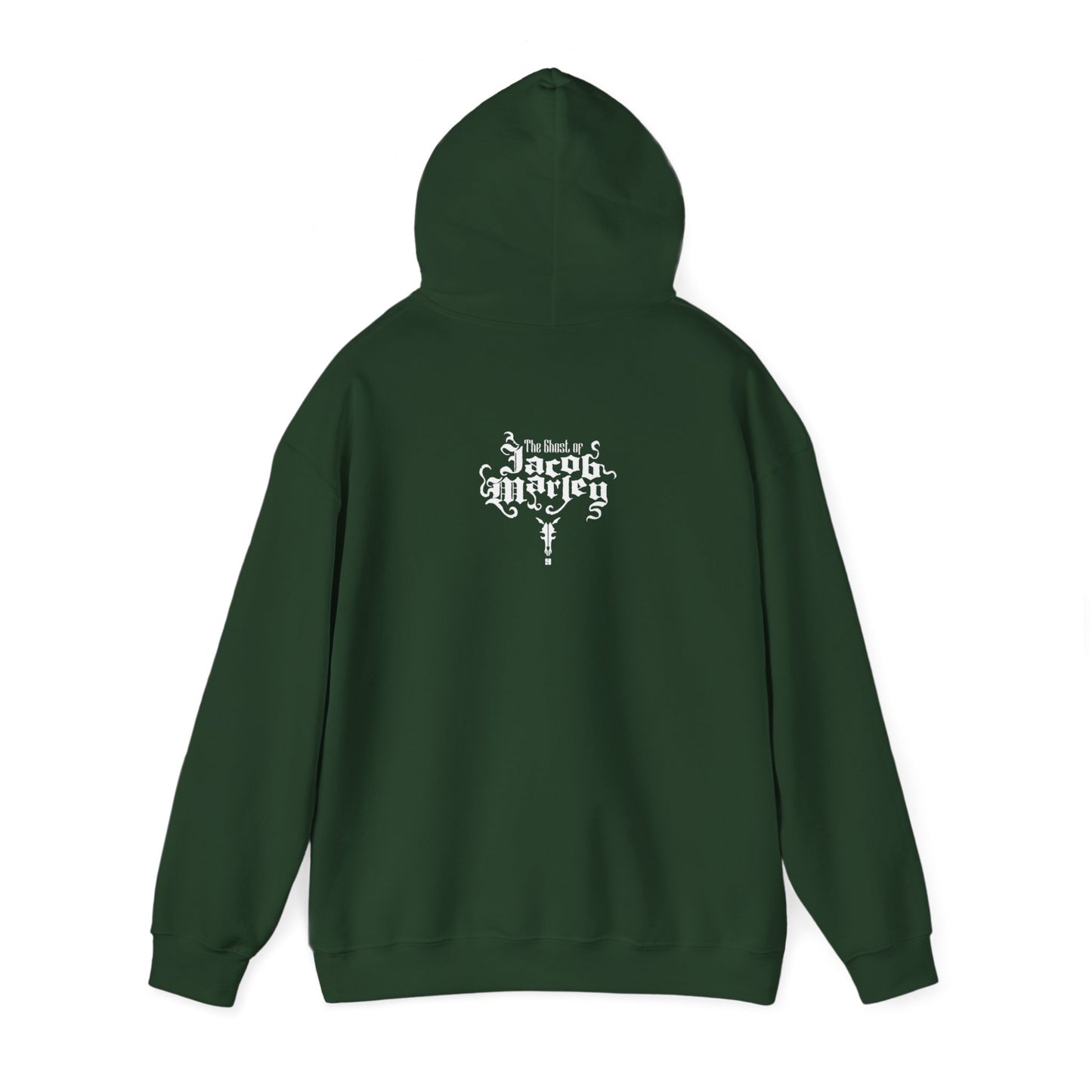 Jacob Marley | White | Figura Obscura | Pullover Hoodie