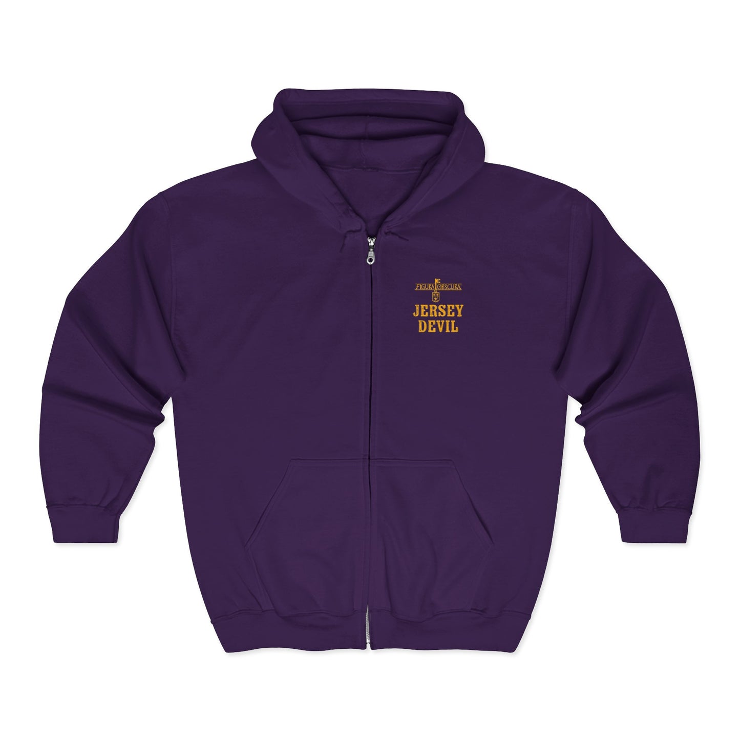The Jersey Devil | Figura Obscura | Full Zip Hoodie