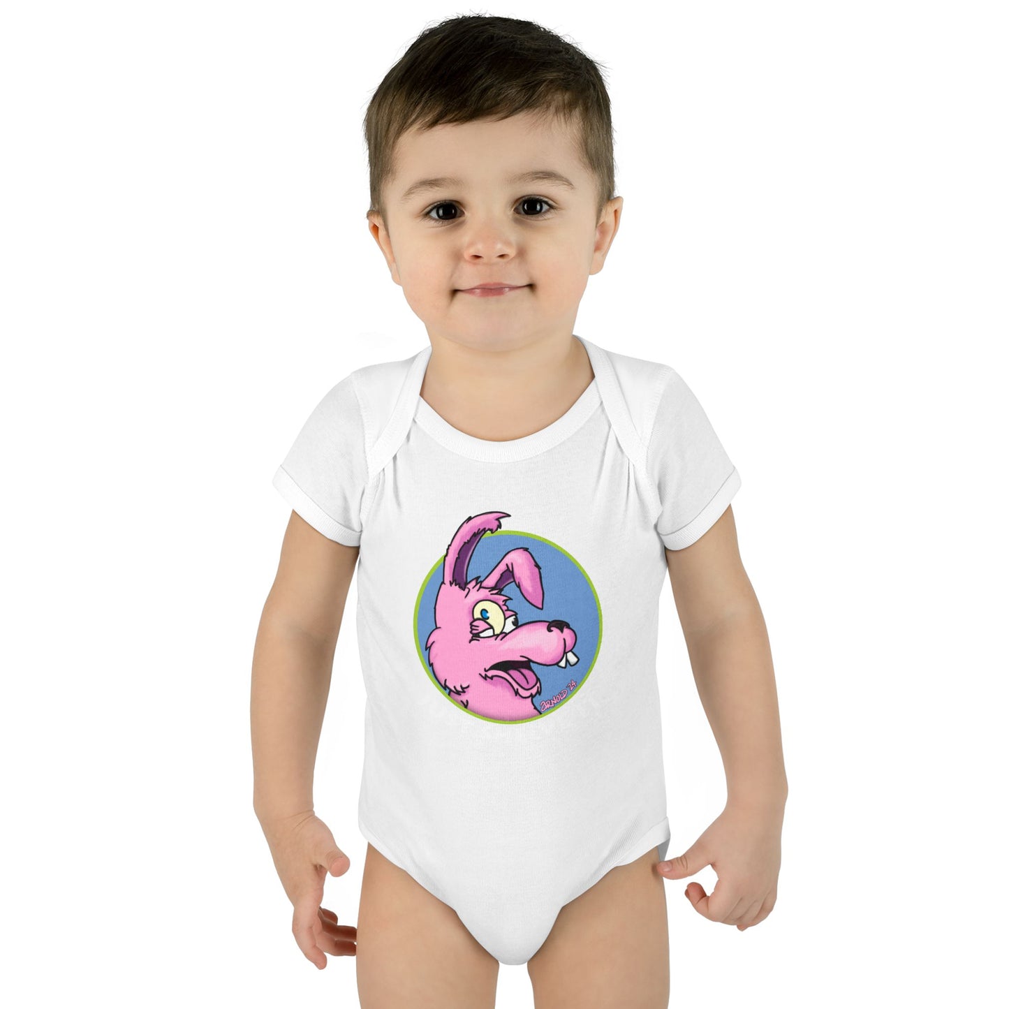 Just Shelve It Logo | Mythic Legions | Fan Art | Baby Bodysuit