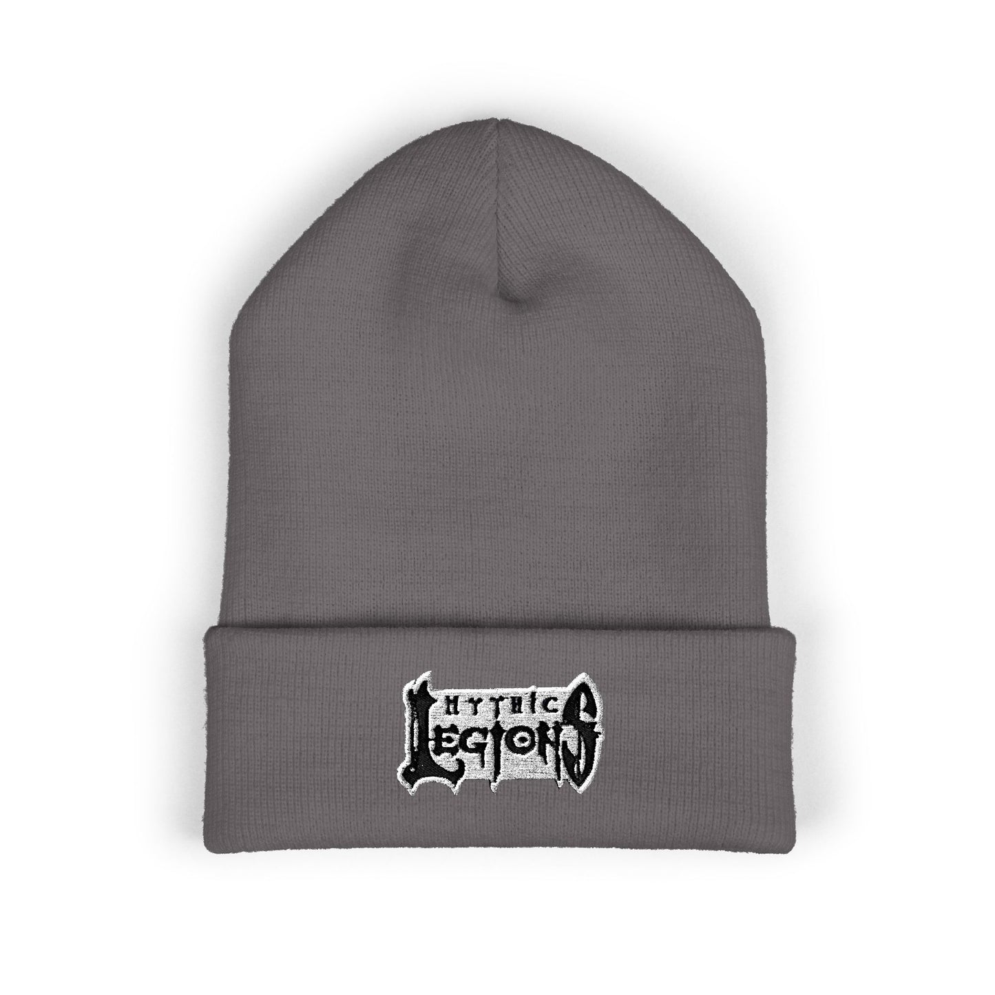 Embroidered Classic Cuffed Beanie | Mythic Legions OG Logo