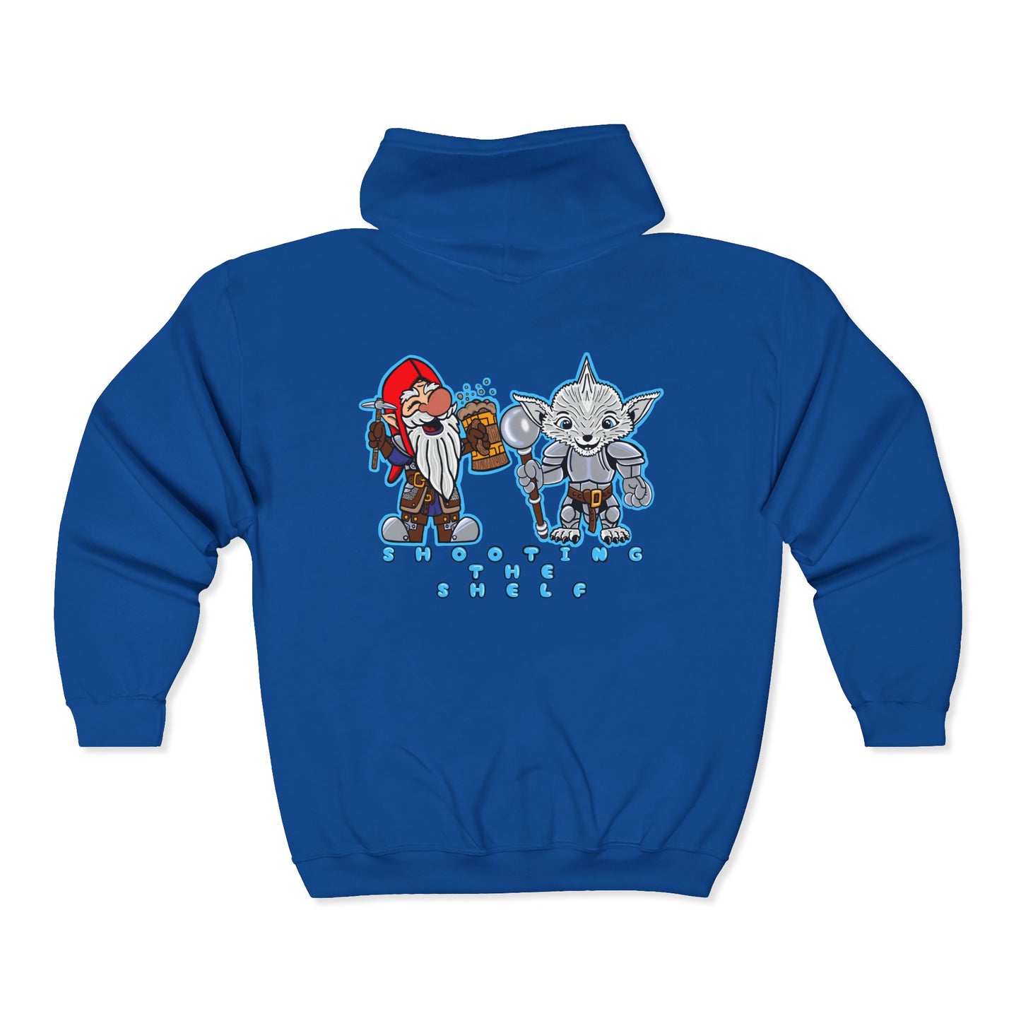 Shooting the Shelf | Mythic Legions | Fan Art | Full Zip Hoodie