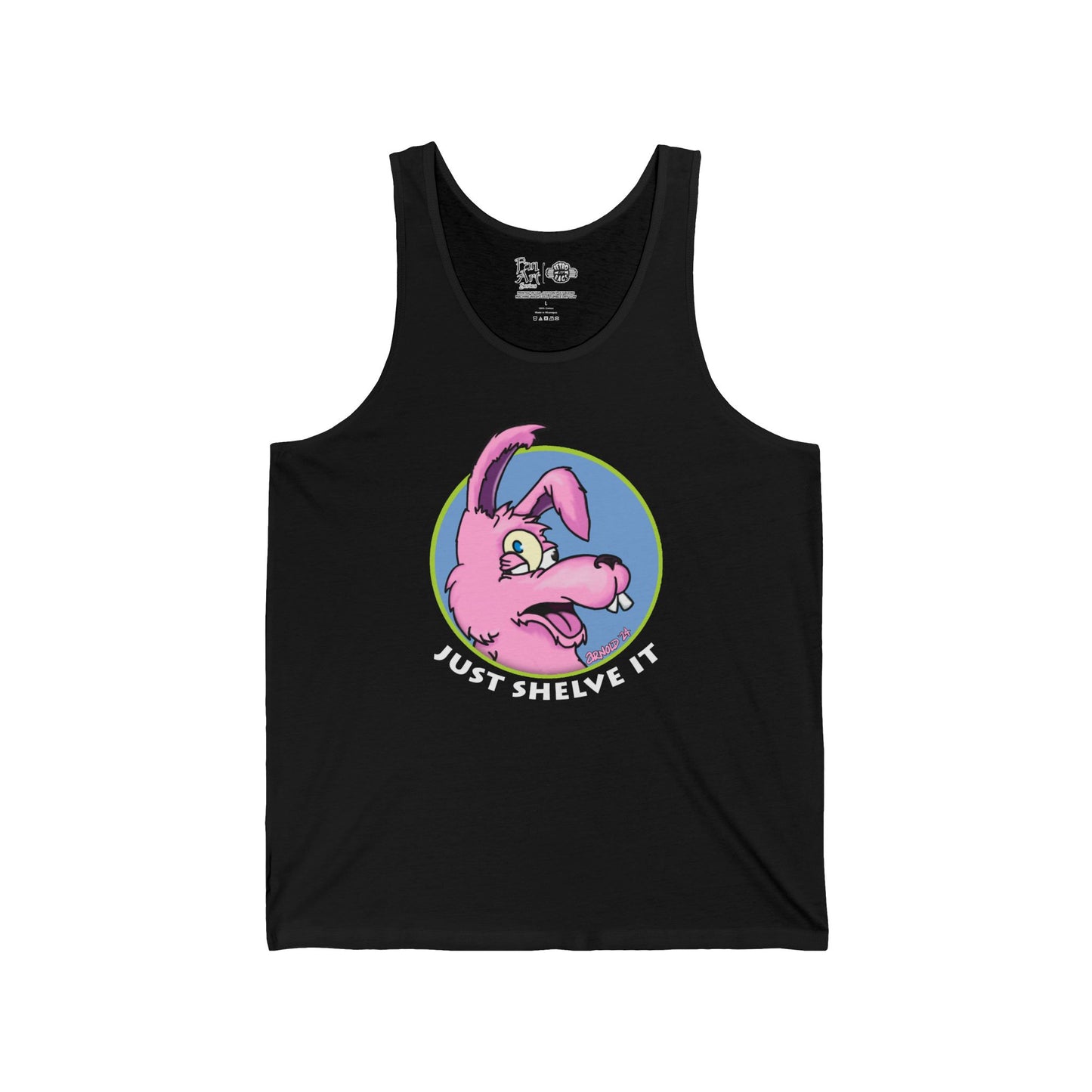 Just Shelve It Logo | Mythic Legions | Fan Art | Tank Top