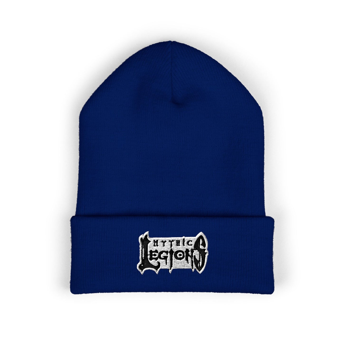 Embroidered Classic Cuffed Beanie | Mythic Legions OG Logo