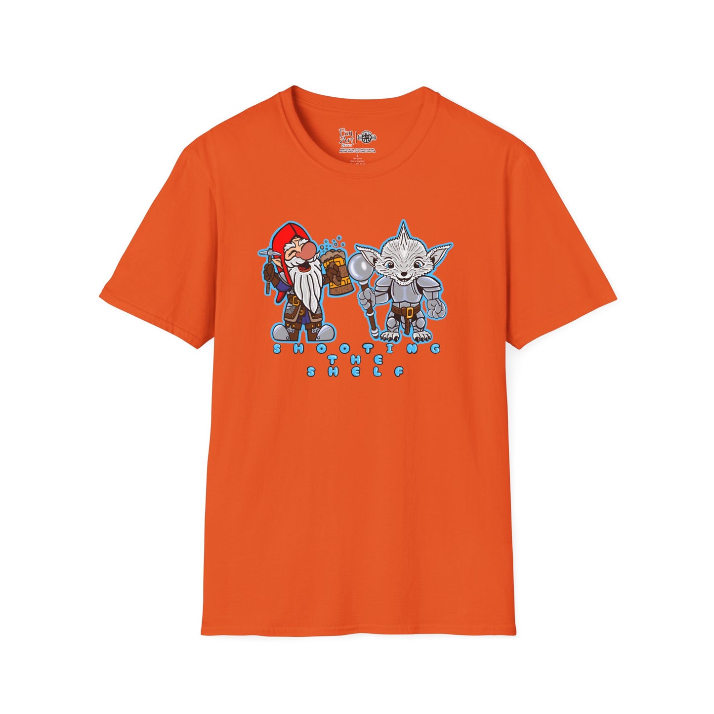 Shooting the Shelf | Mythic Legions | Fan Art | Soft T-Shirt