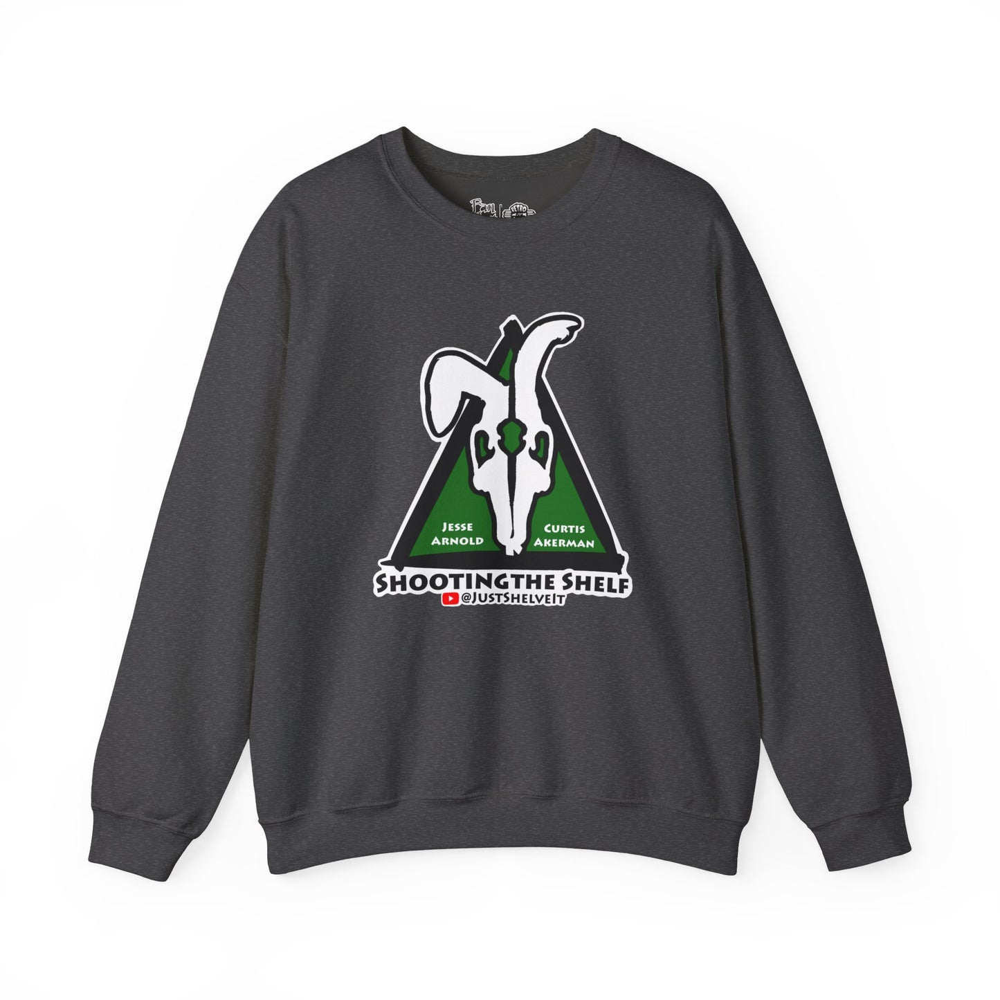Shooting the Shelf Logo | Mythic Legions | Fan Art | Sweatshirt