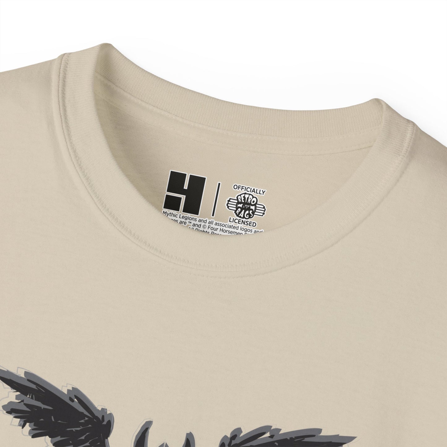 4H | Wing | Skull Logo | w_ Logo | Mythic Legions | Standard T-Shirt