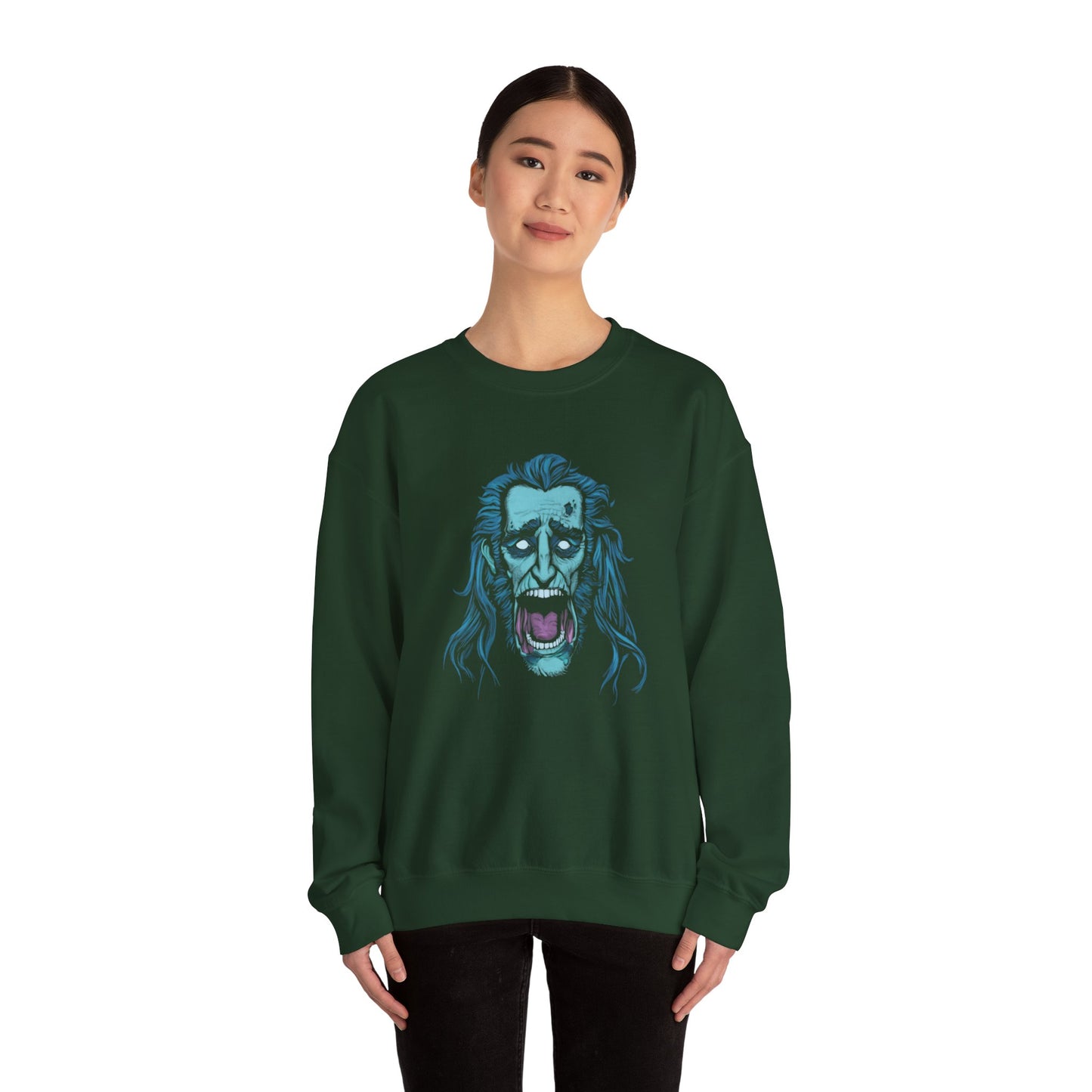 Jacob Marley | Blue/White | Figura Obscura | Sweatshirt