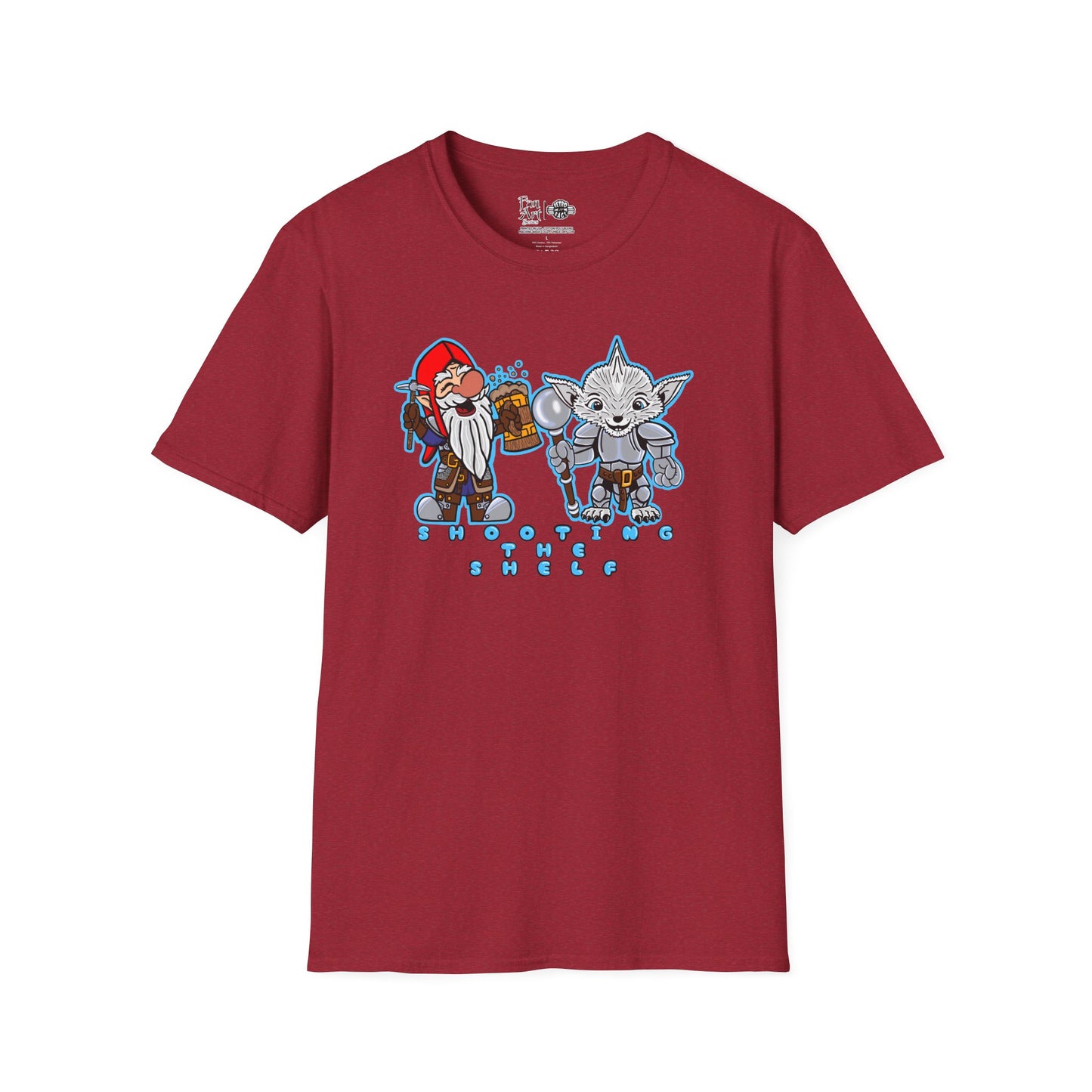Shooting the Shelf | Mythic Legions | Fan Art | Soft T-Shirt