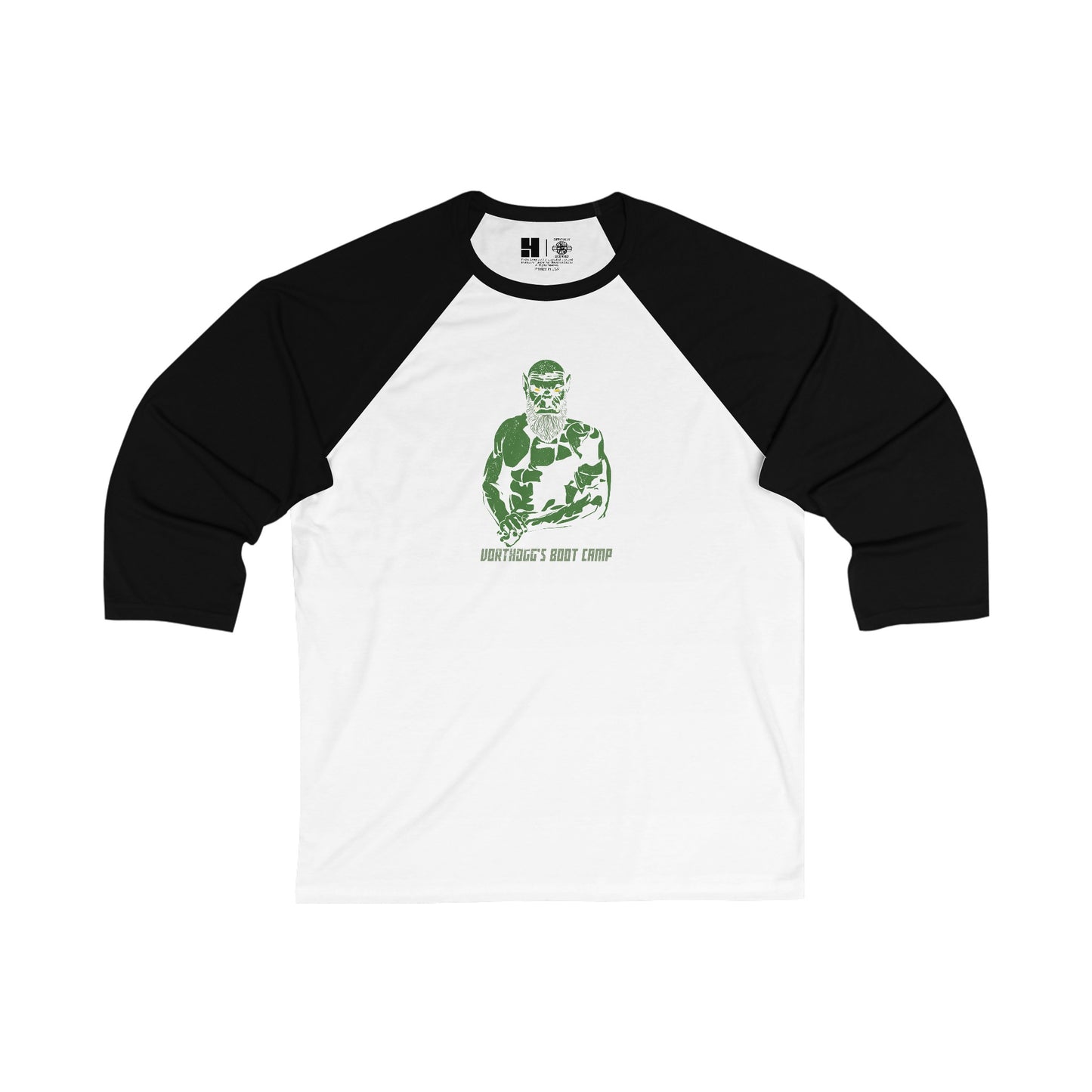 Vorthogg's Boot Camp | Fan Art | Mythic Legions | 3\4 Sleeve Baseball T-Shirt