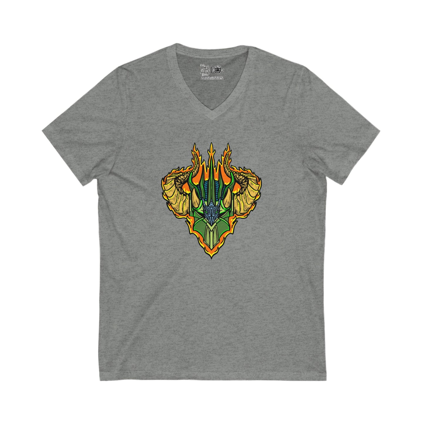 Sir Benegarr | Mythic Legions | Fan Art | V-Neck T-Shirt