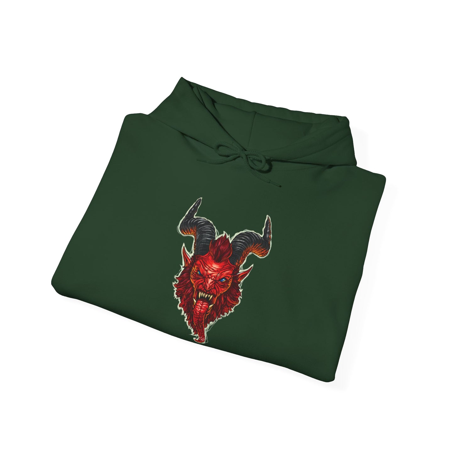 Krampus v2 Red | Figura Obscura | Pullover Hoodie
