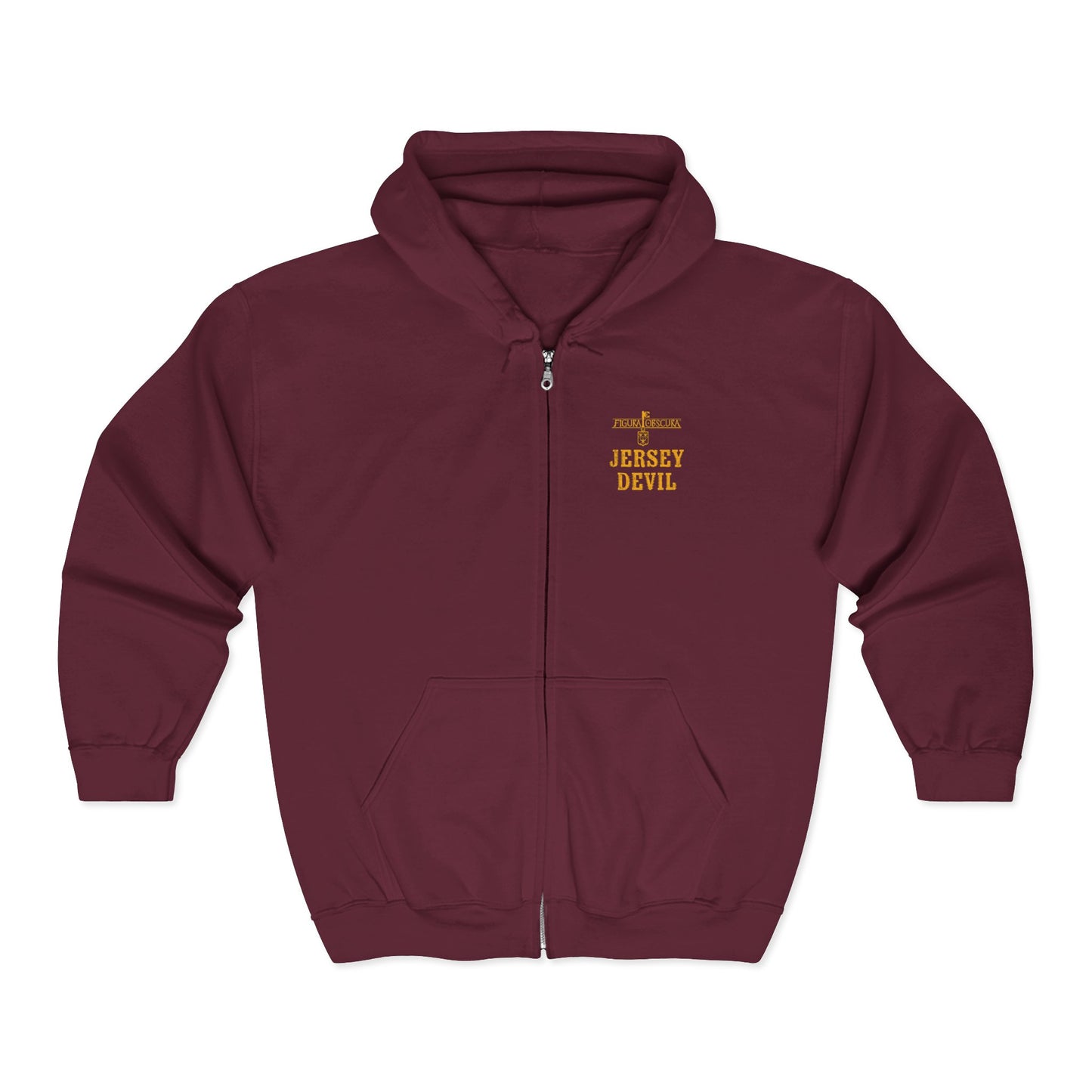The Jersey Devil | Figura Obscura | Full Zip Hoodie