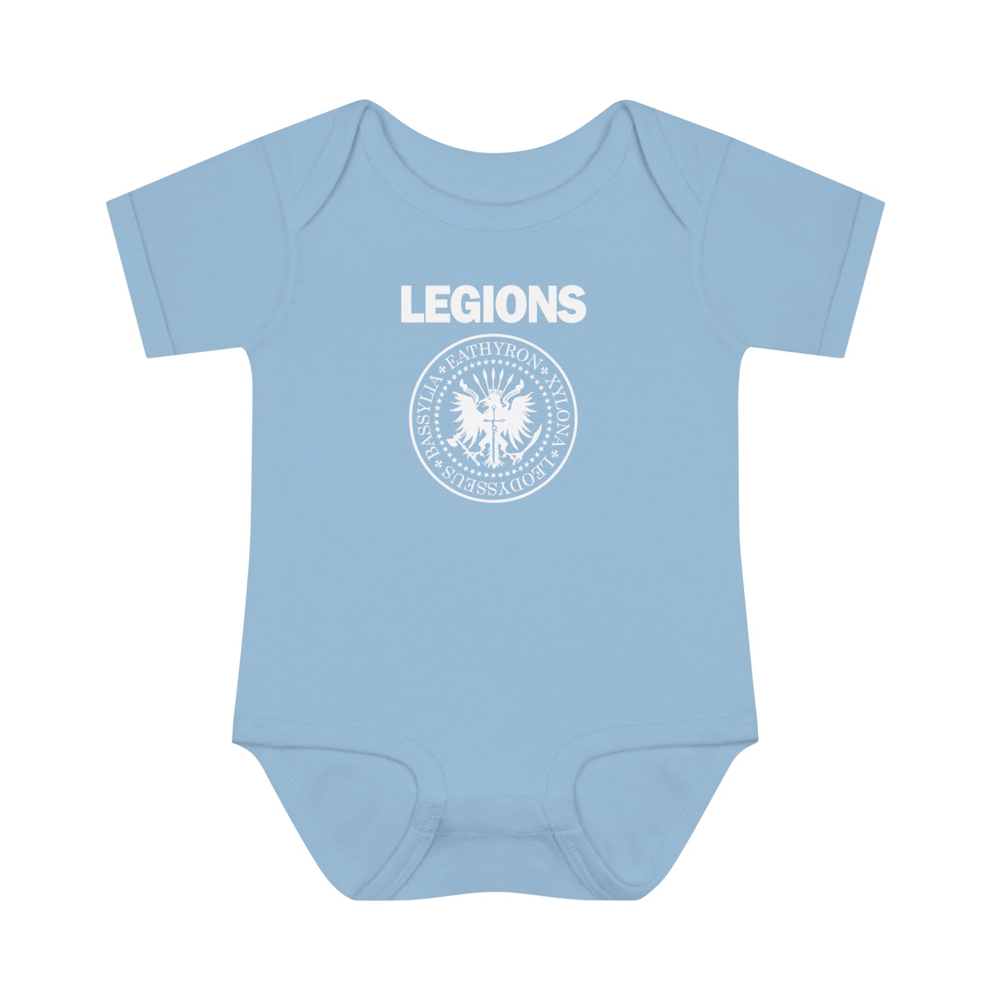 Heroic Factions Presidential Seal | Fan Art | Mythic Legions | Baby Bodysuit