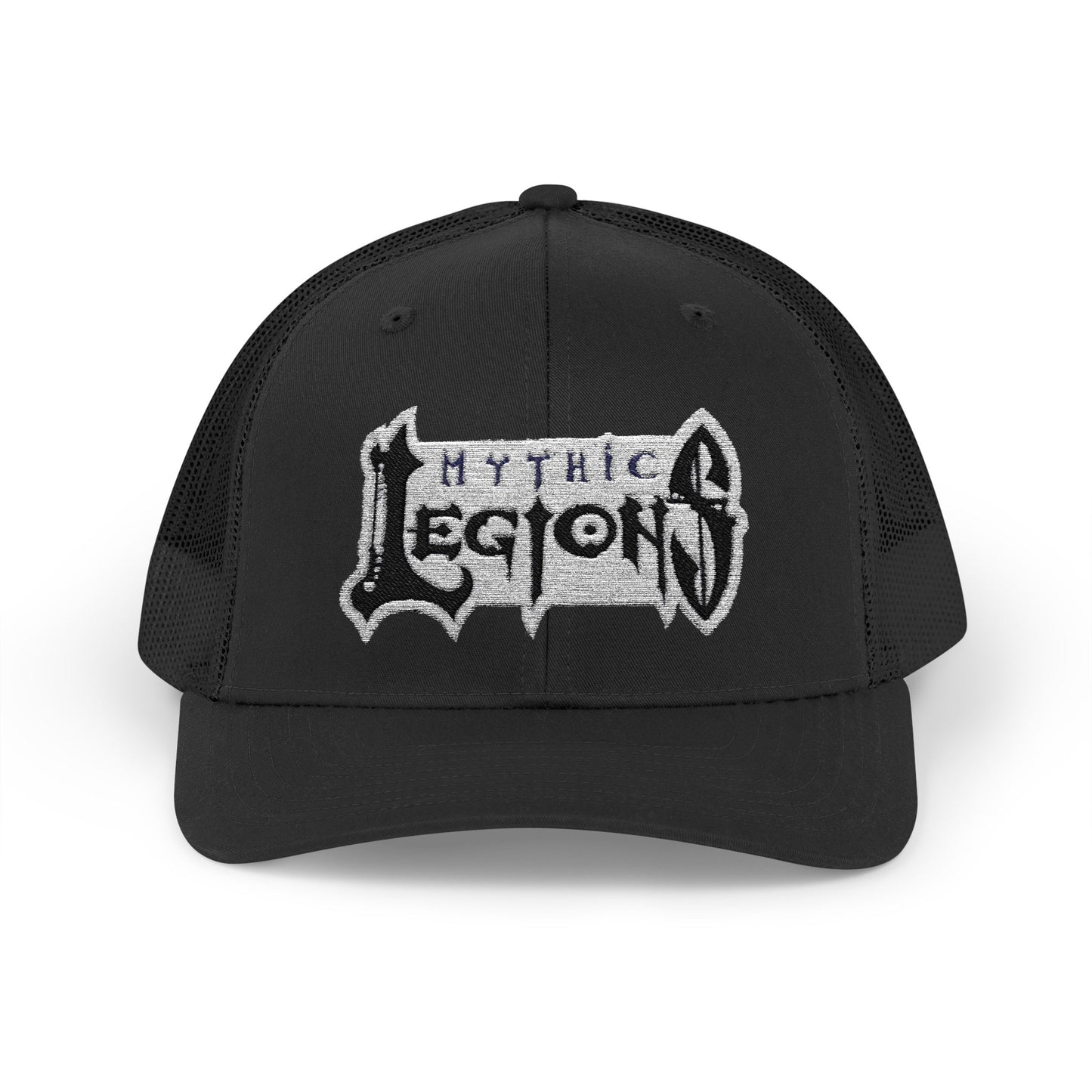 Embroidered Snapback Trucker Cap | Mythic Legions OG Logo