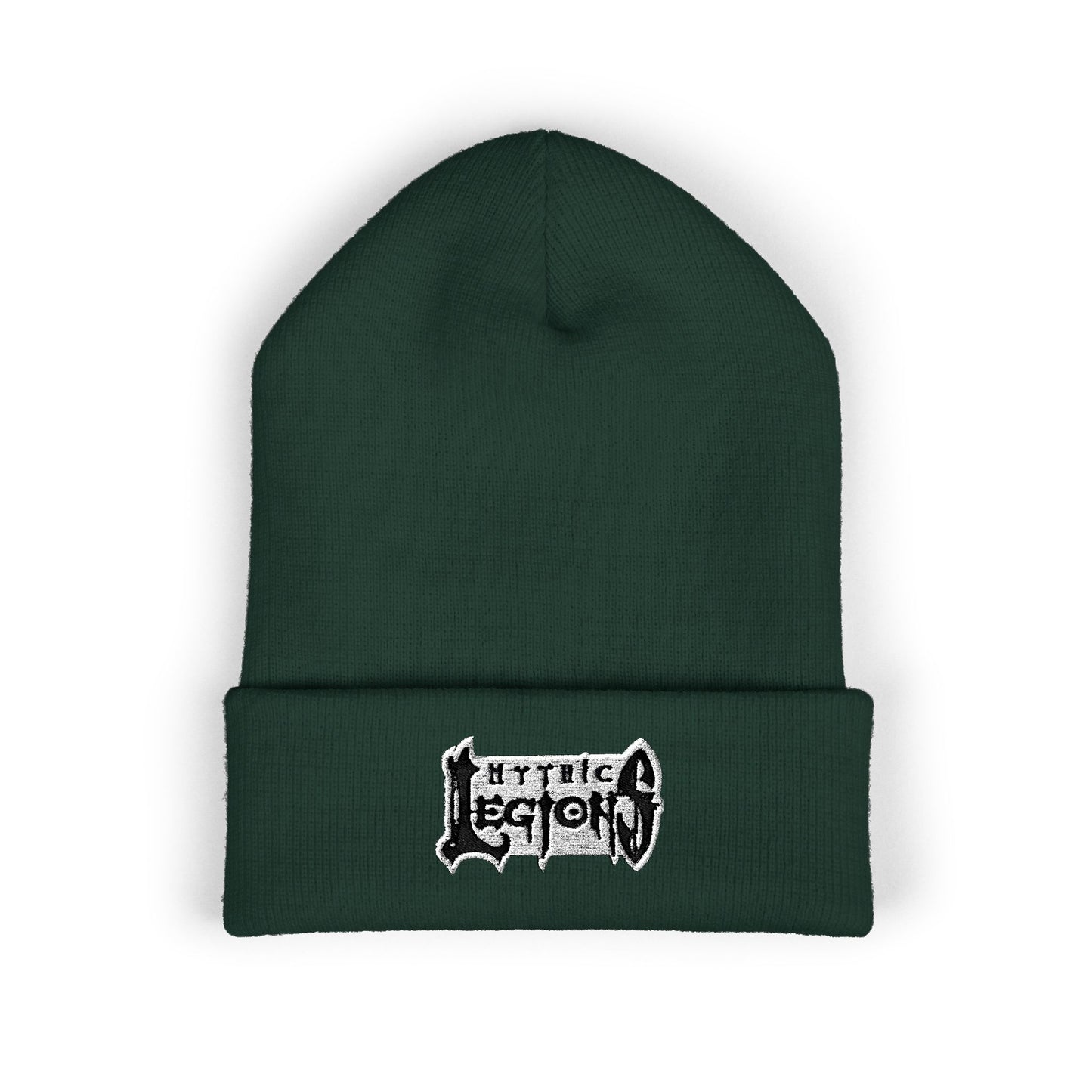 Embroidered Classic Cuffed Beanie | Mythic Legions OG Logo