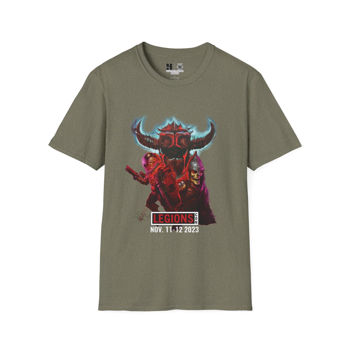 Wal-torr the Mad & Vorgus | LegionsCon | Cosmic & Mythic Legions | Soft T-Shirt
