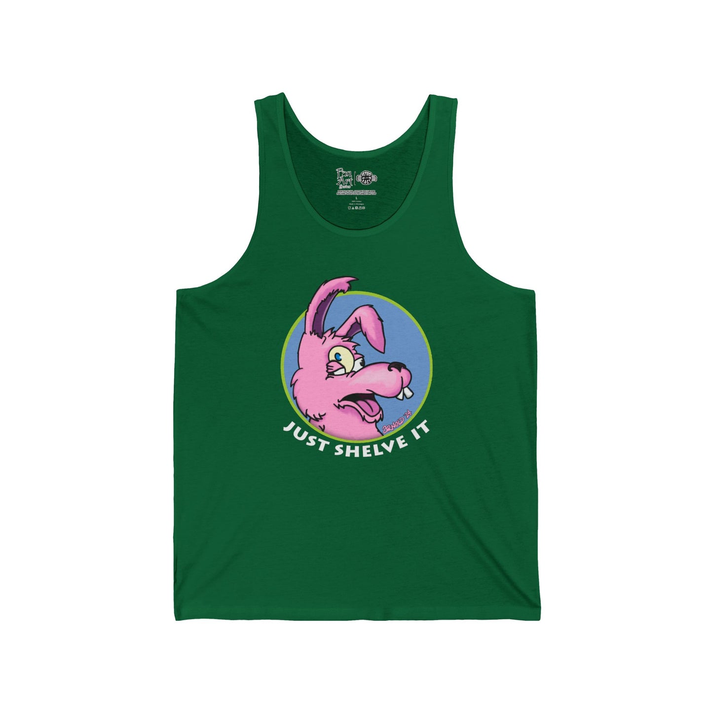 Just Shelve It Logo | Mythic Legions | Fan Art | Tank Top