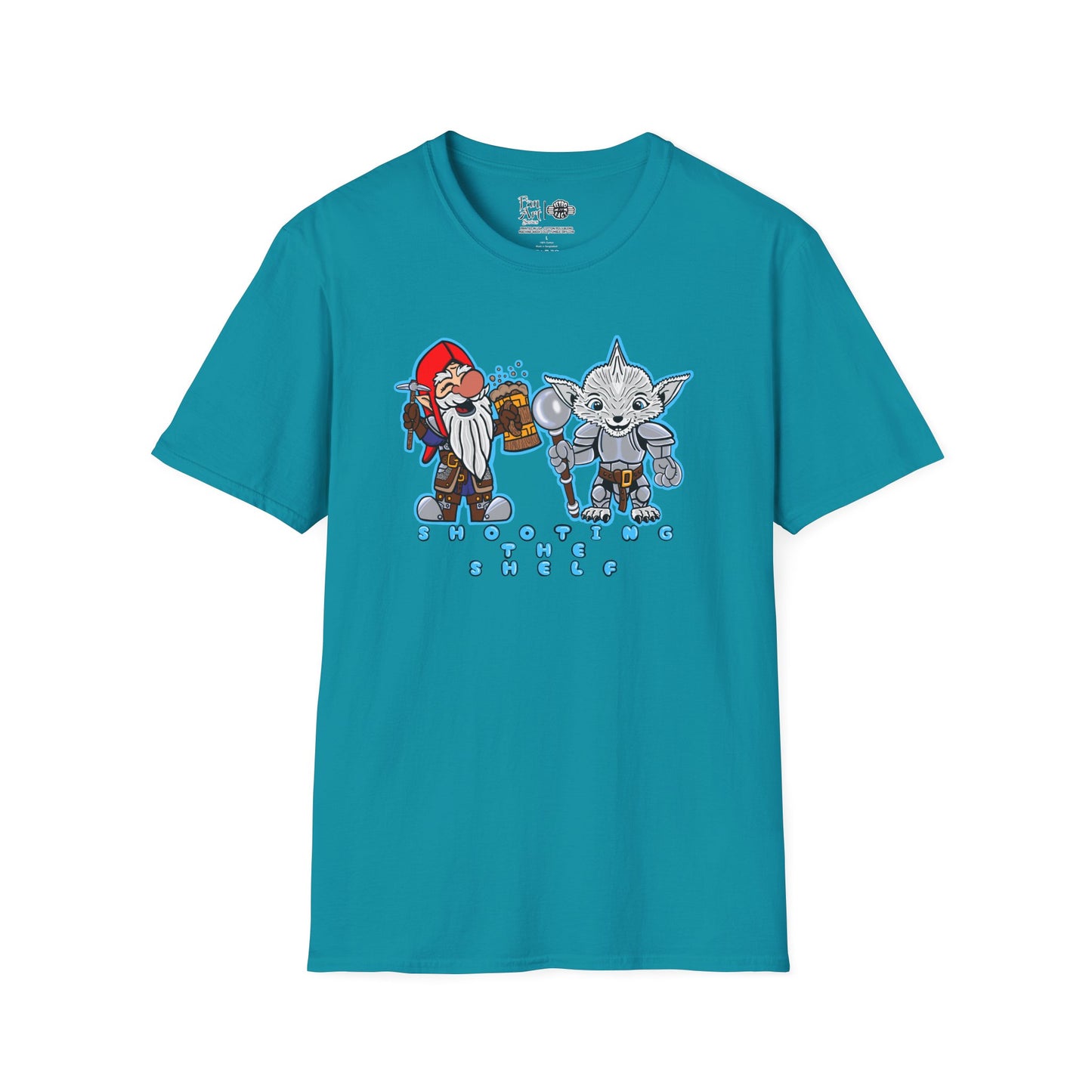 Shooting the Shelf | Mythic Legions | Fan Art | Soft T-Shirt