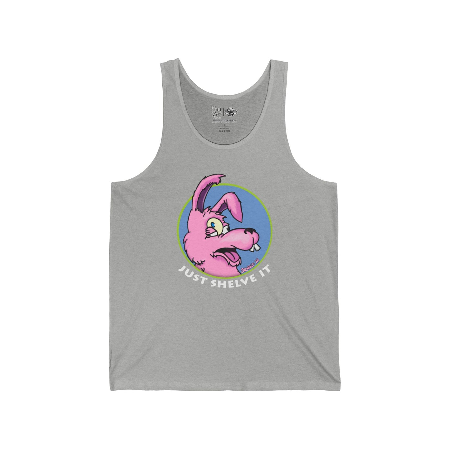Just Shelve It Logo | Mythic Legions | Fan Art | Tank Top