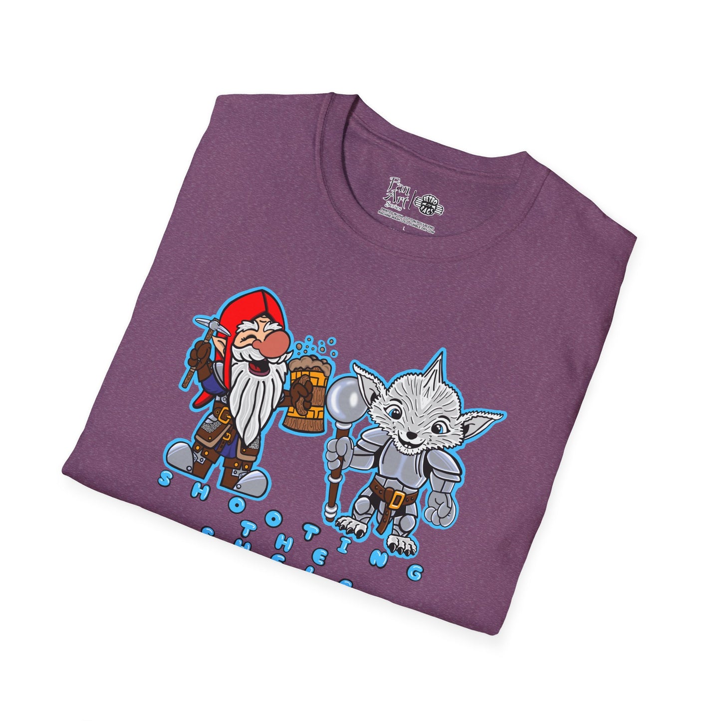 Shooting the Shelf | Mythic Legions | Fan Art | Soft T-Shirt