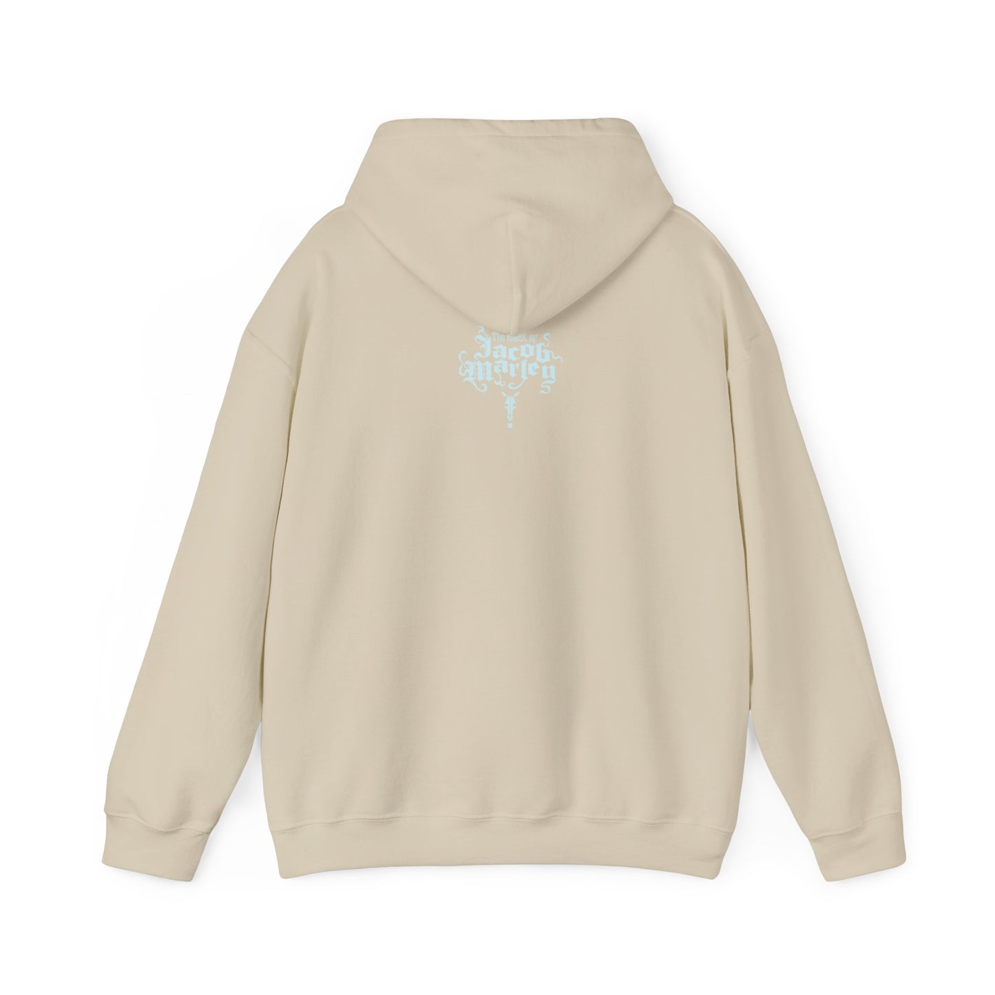 Jacob Marley | Blue/White | Figura Obscura | Pullover Hoodie